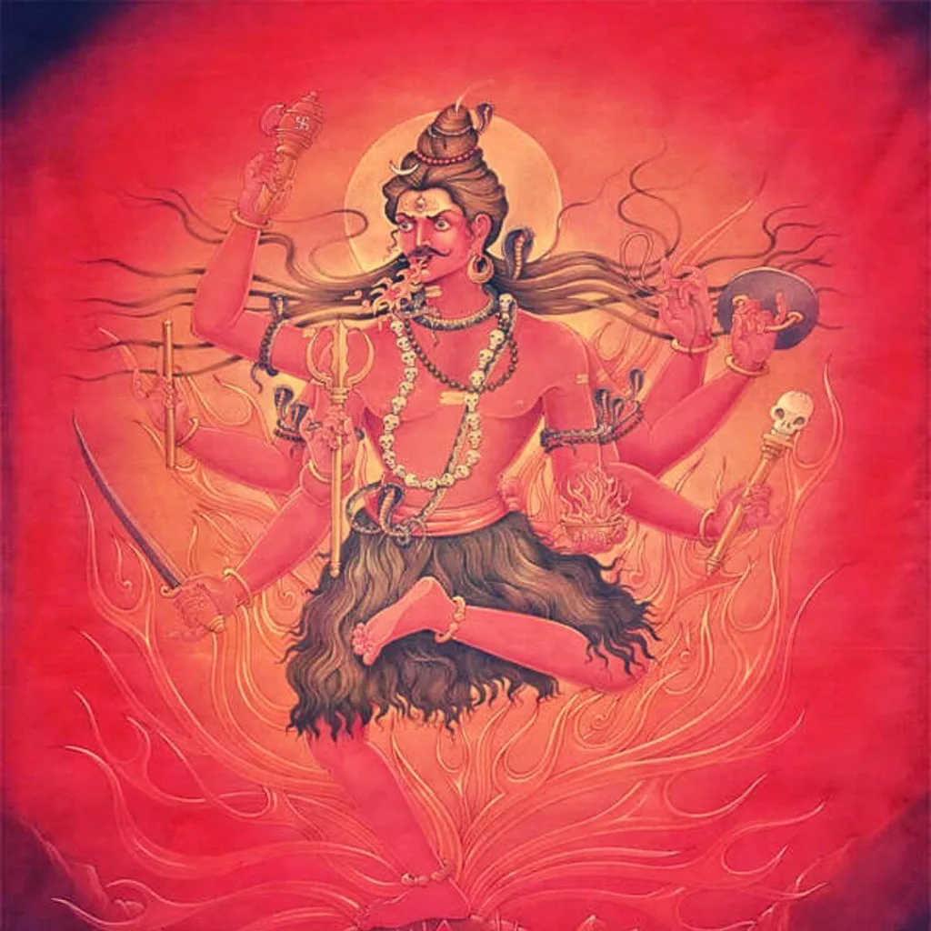 1024x1024 faces of lord Shiva:The Divine Penta Stone Studio