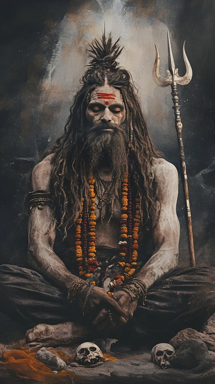 736x1313 Shiva aghori wallpaper. Mahakaal HD wallpaper 1080p, Indian gods, Lord bhairava