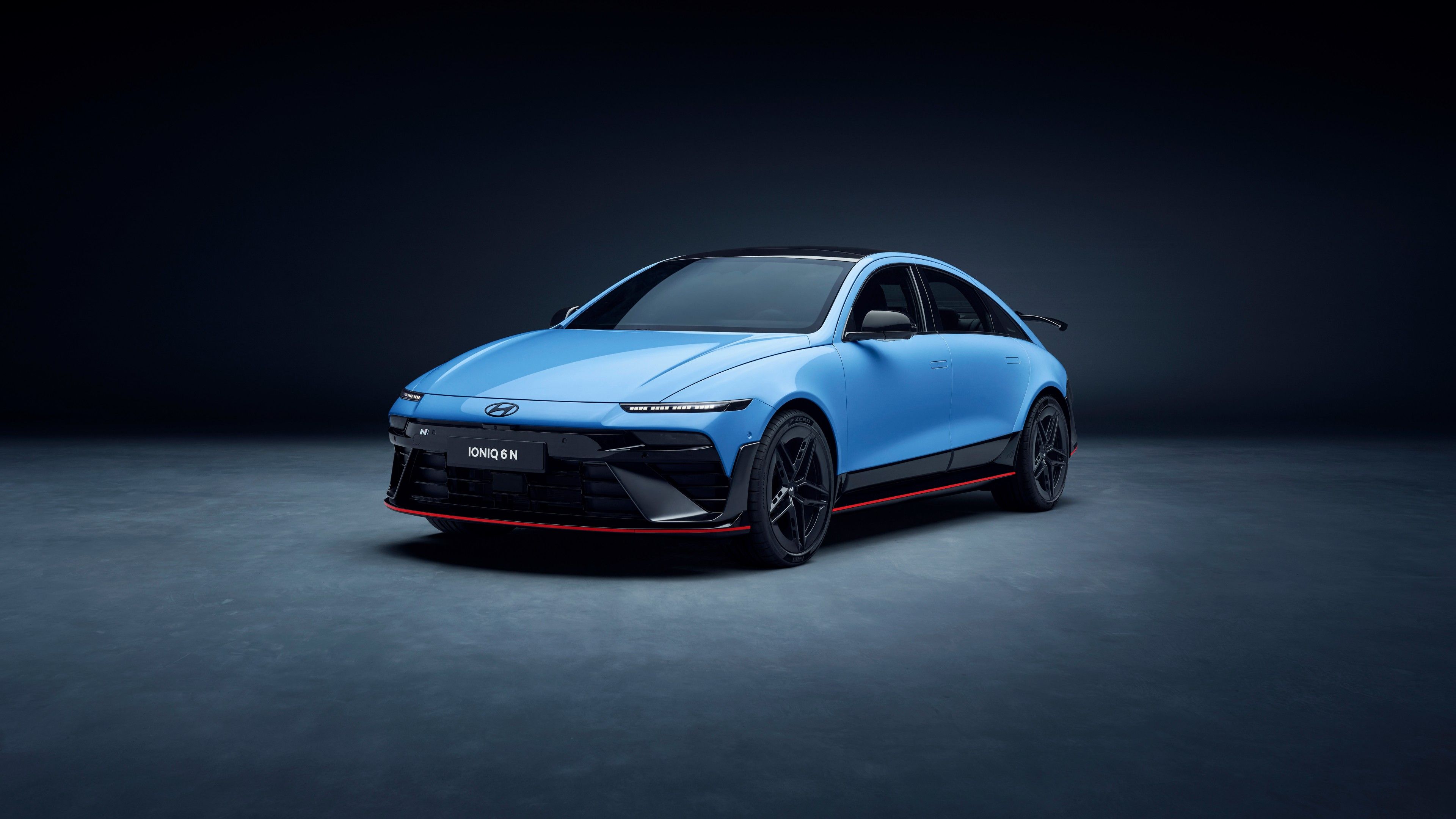 3840x2160 Hyundai IONIQ 6 N 2025 car 4K 8K HD Cars Wallpaper