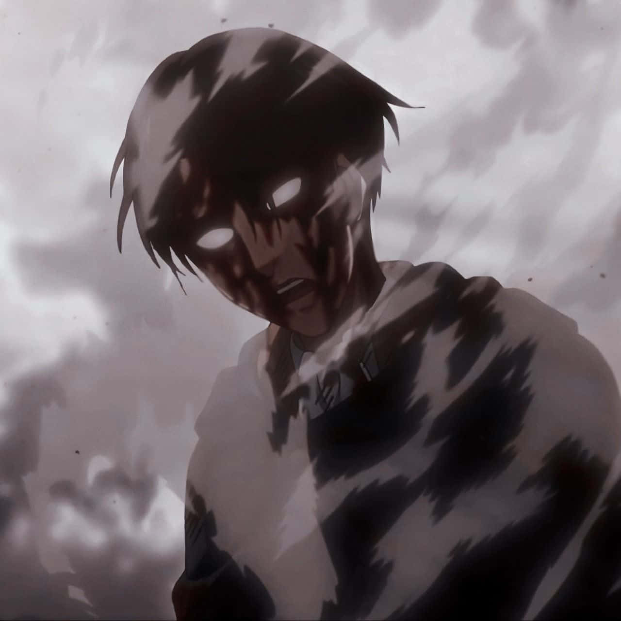 1280x1280 Download Creepy Levi PFP Wallpaper