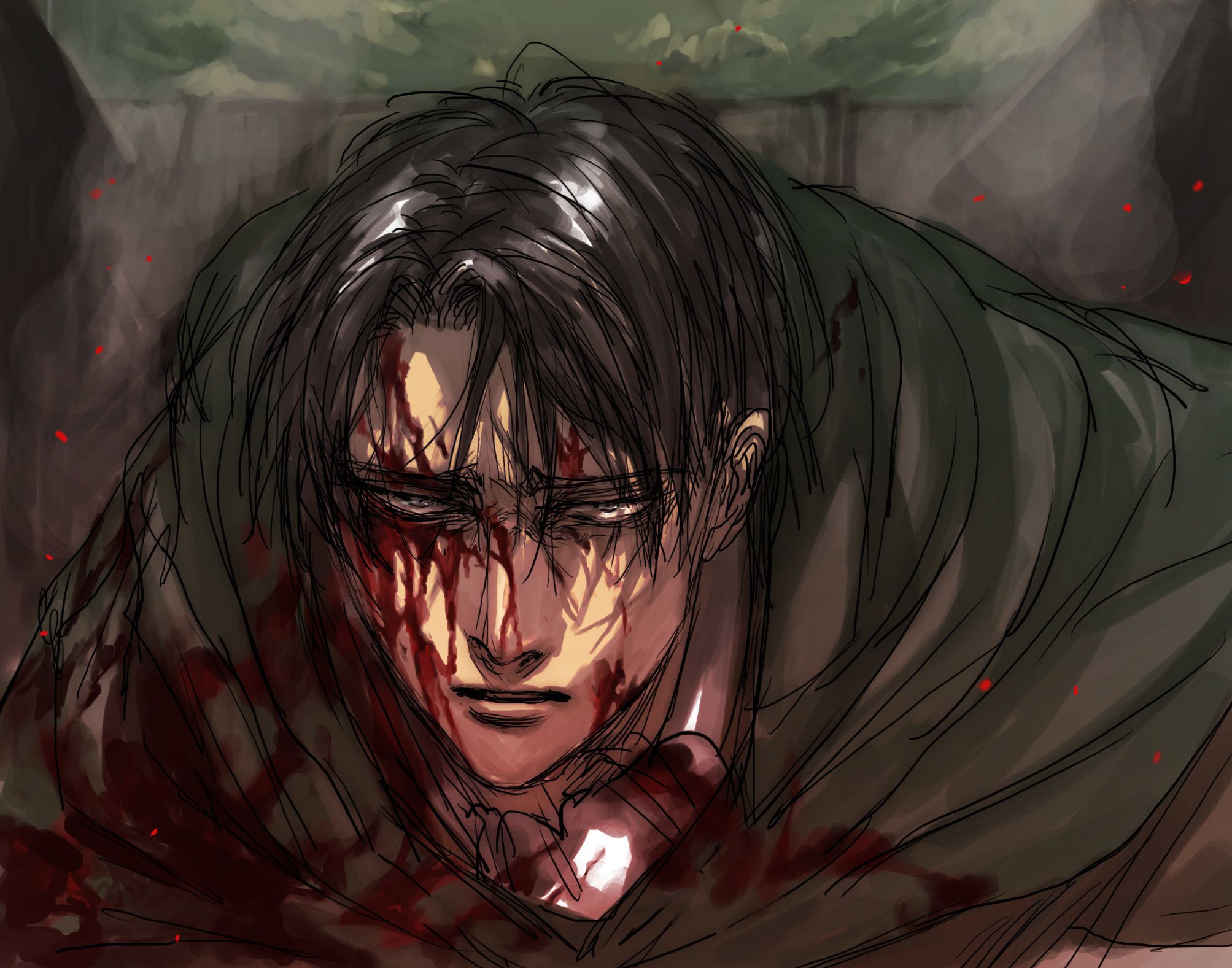 2007x1577 Levi Ackerman: Silent Blade