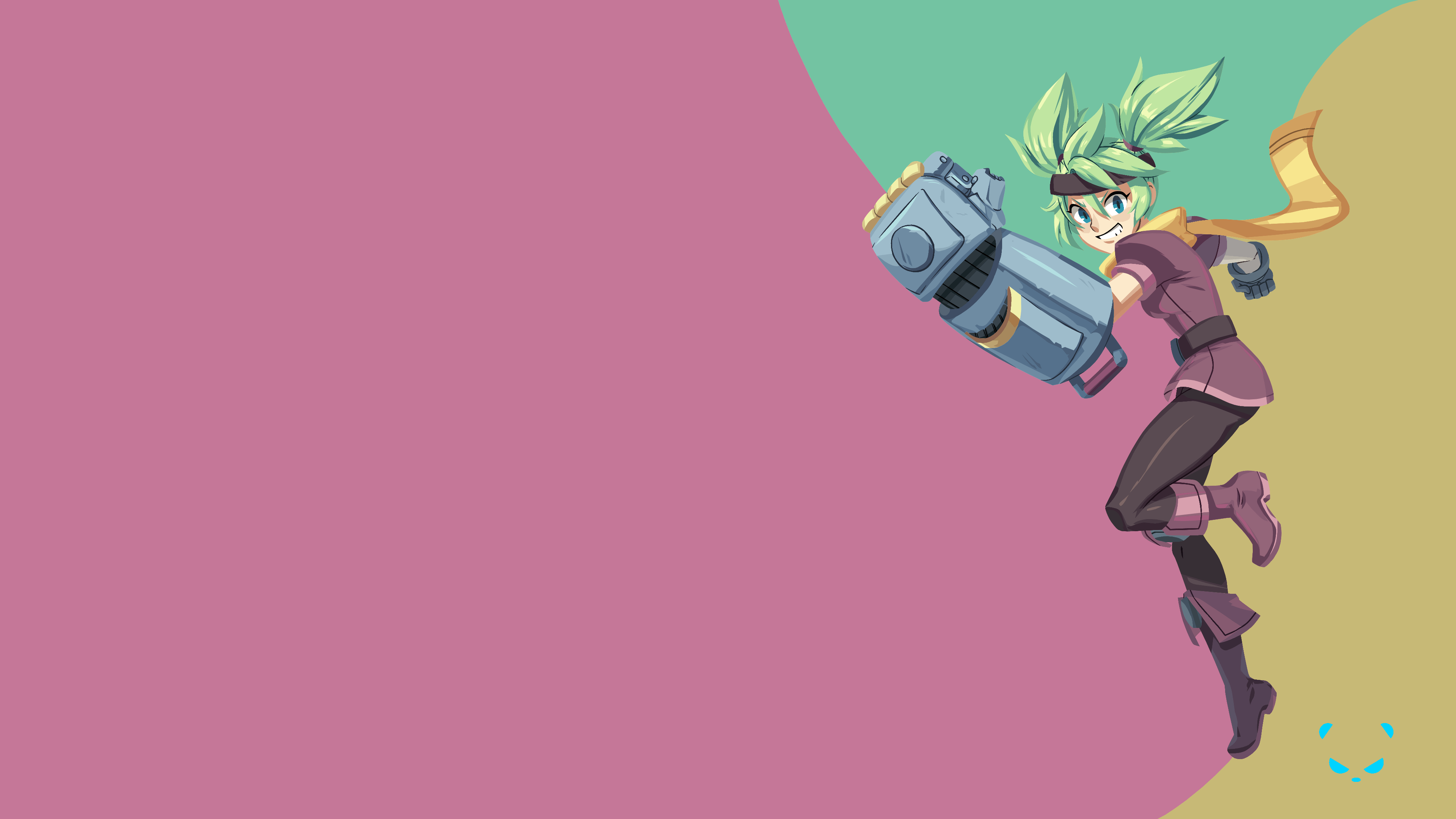 3840x2160 Did a wallpaper of Kampan, she's really grown on my through my playthrough