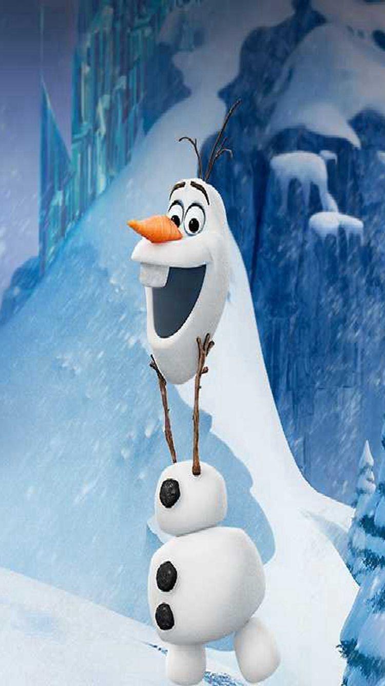 750x1334 Disney Frozen iPhone Background Olaf Olaf Wallpaper HD HD Wallpaper
