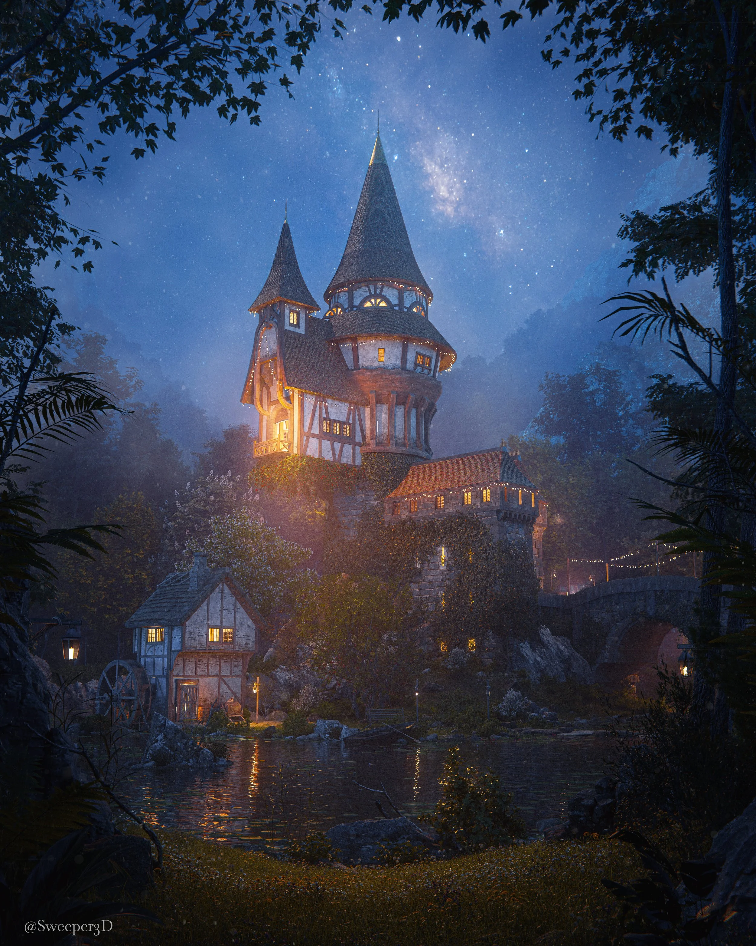 2500x3125 Tudor Garden + 4k