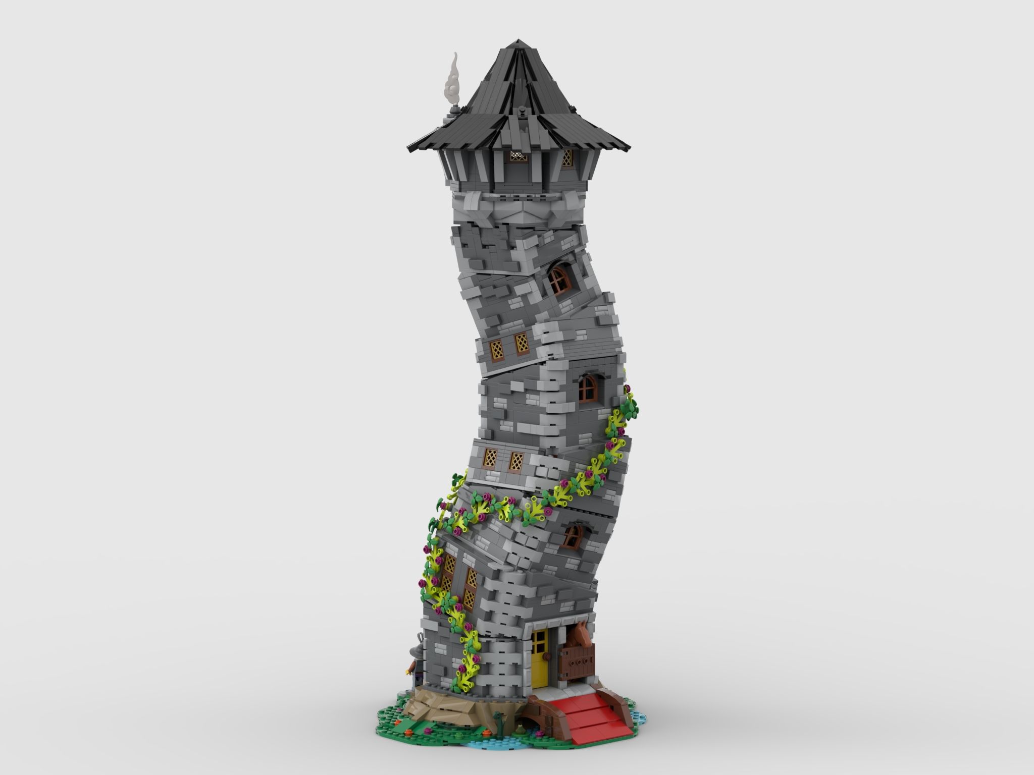 2048x1536 The Wizard's Crooked Tower] [BrickLink]