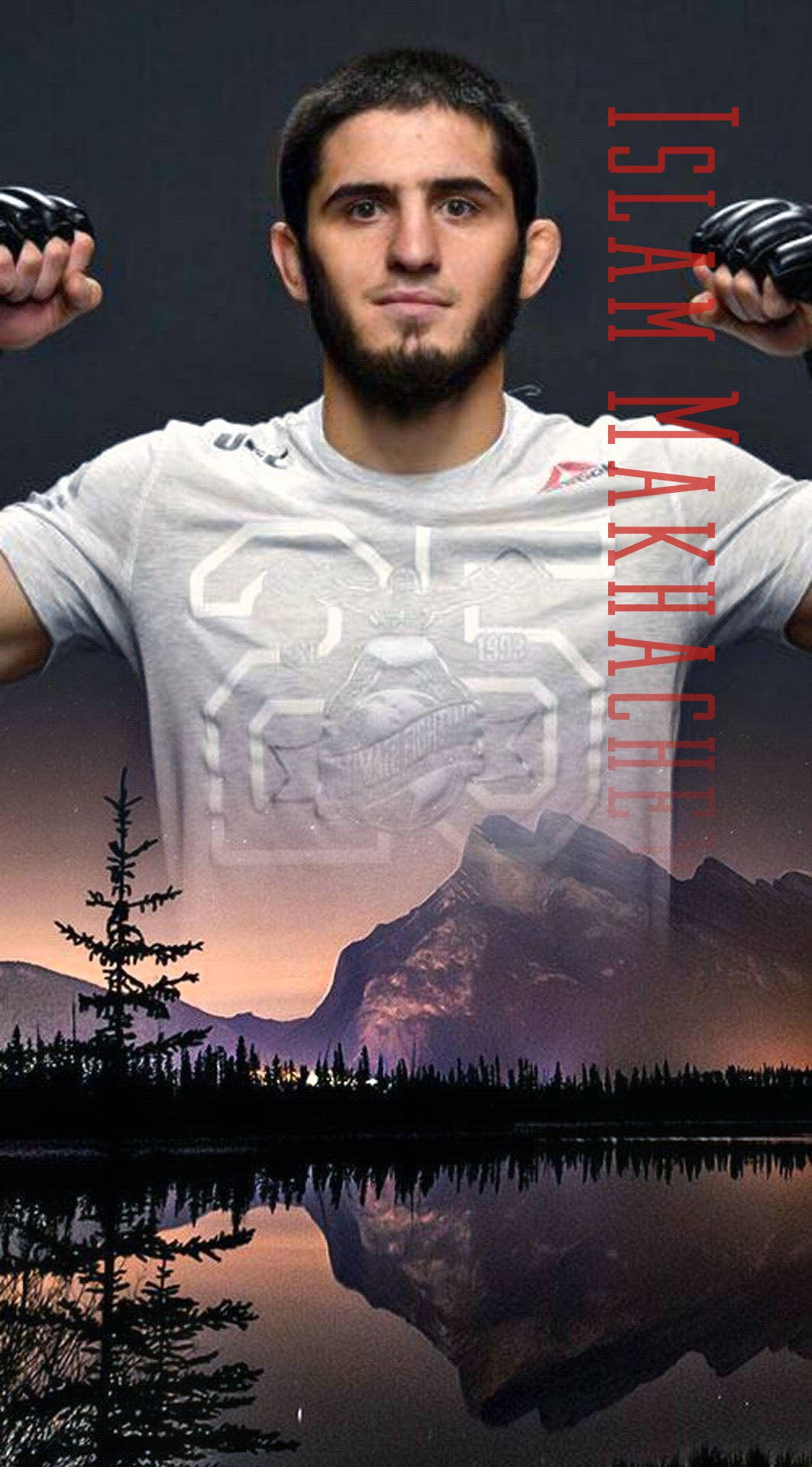1063x1920 Makhachev Wallpaper
