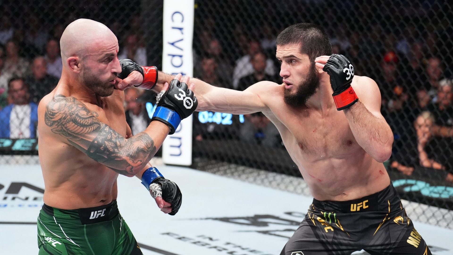 1920x1080 Who Will Islam Makhachev Fight Next After Knocking Out Alexander Volkanovski?