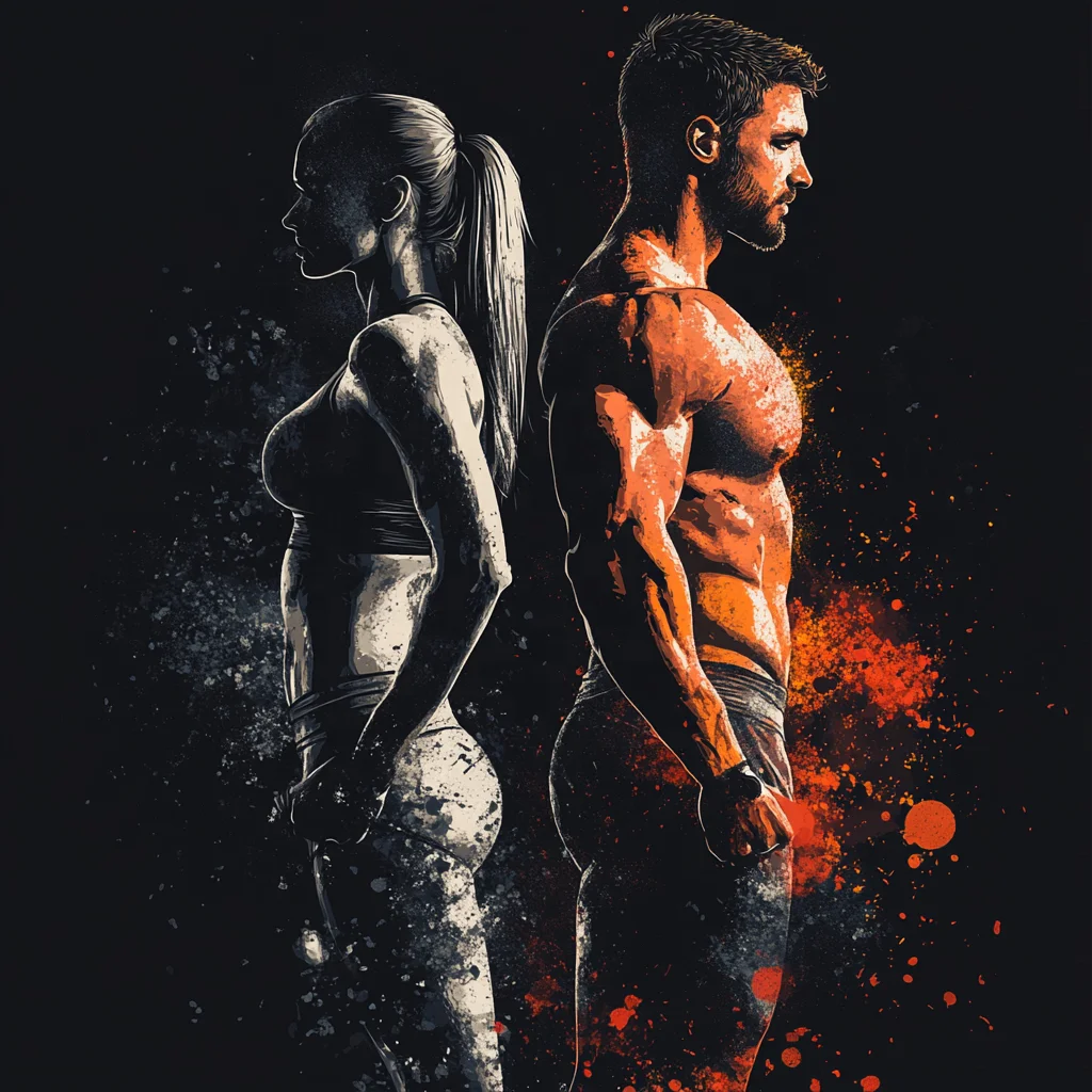 1024x1024 Gym Poster Wallpaper Muscle Fitness Wall Mural Wall Decal Waterproof For Boys Girls Bedroom Office Living Room Product on