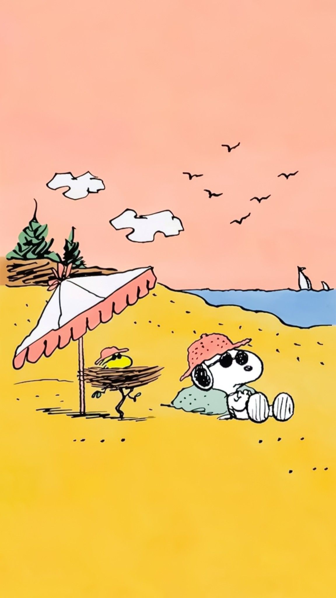 1152x2048 Snoopy Dog Wallpaper