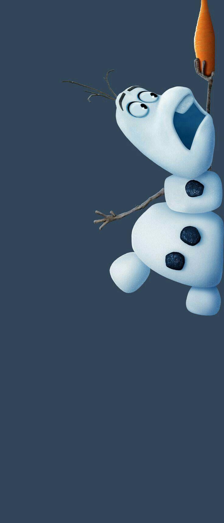 736x1717 Olaf iPhone Wallpaper