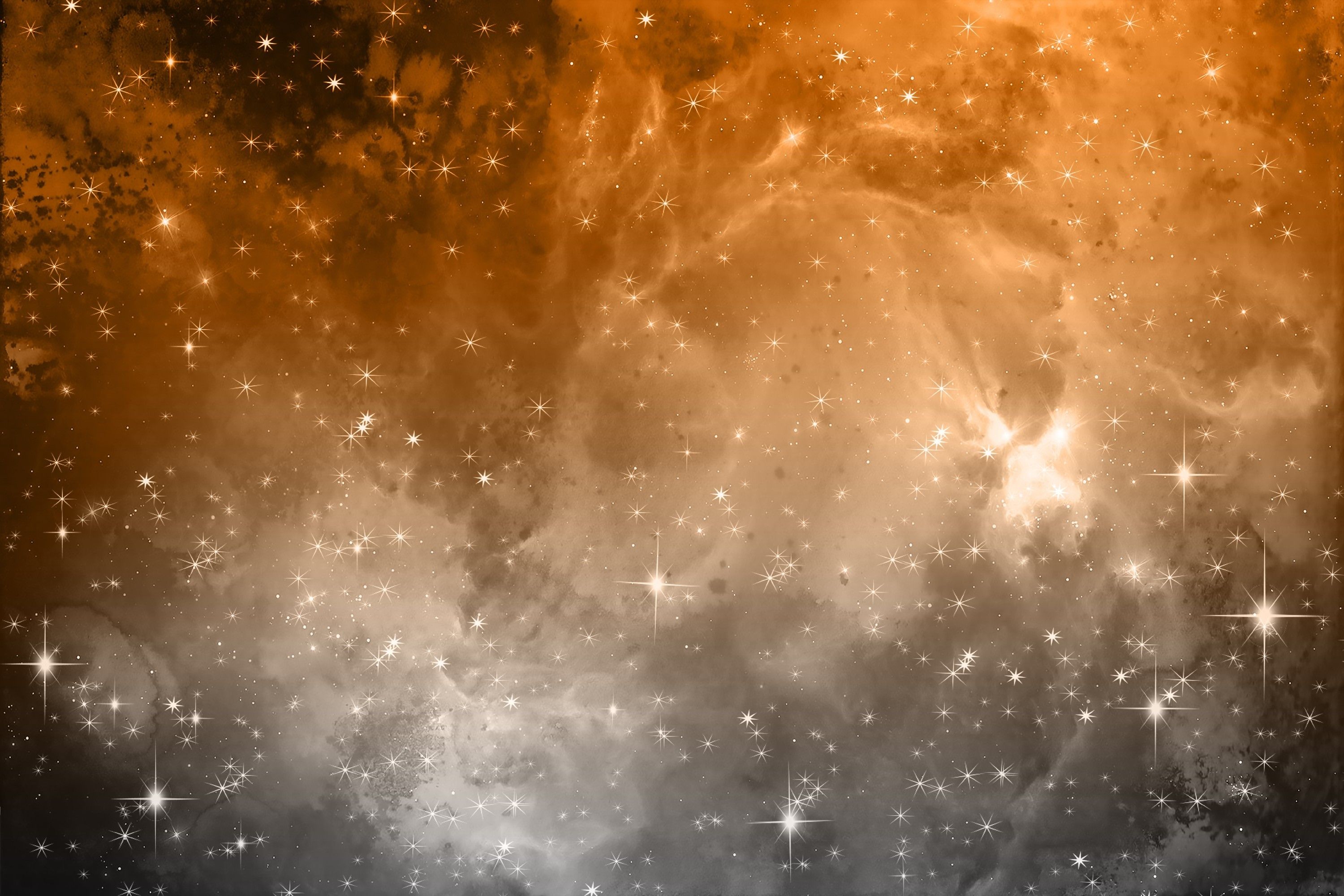 3000x2000 Orange Grey Galaxy Space Background Graphic by Rizu Designs · Creative Fabrica