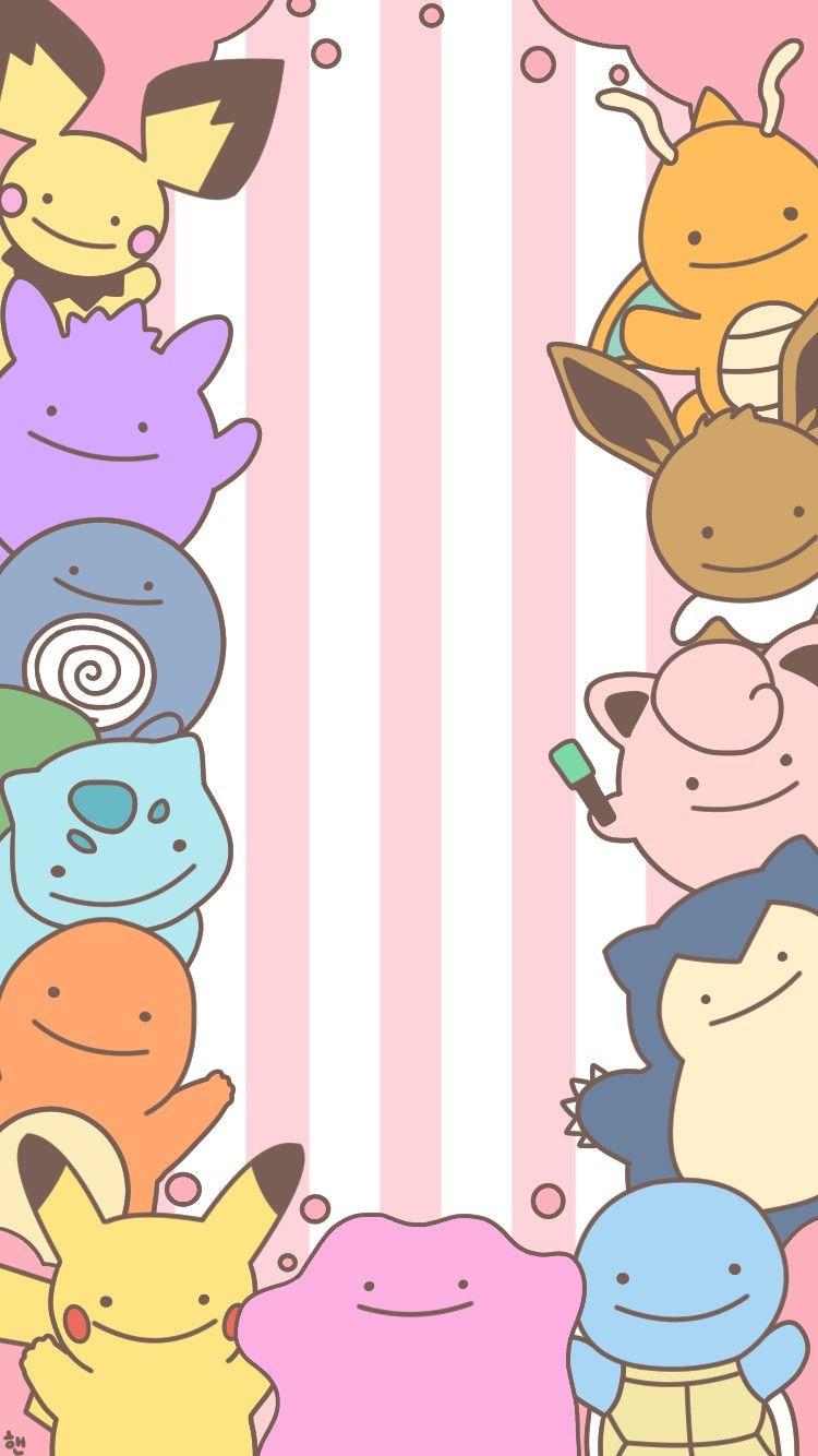 750x1334 Ditto Pokémon Wallpaper