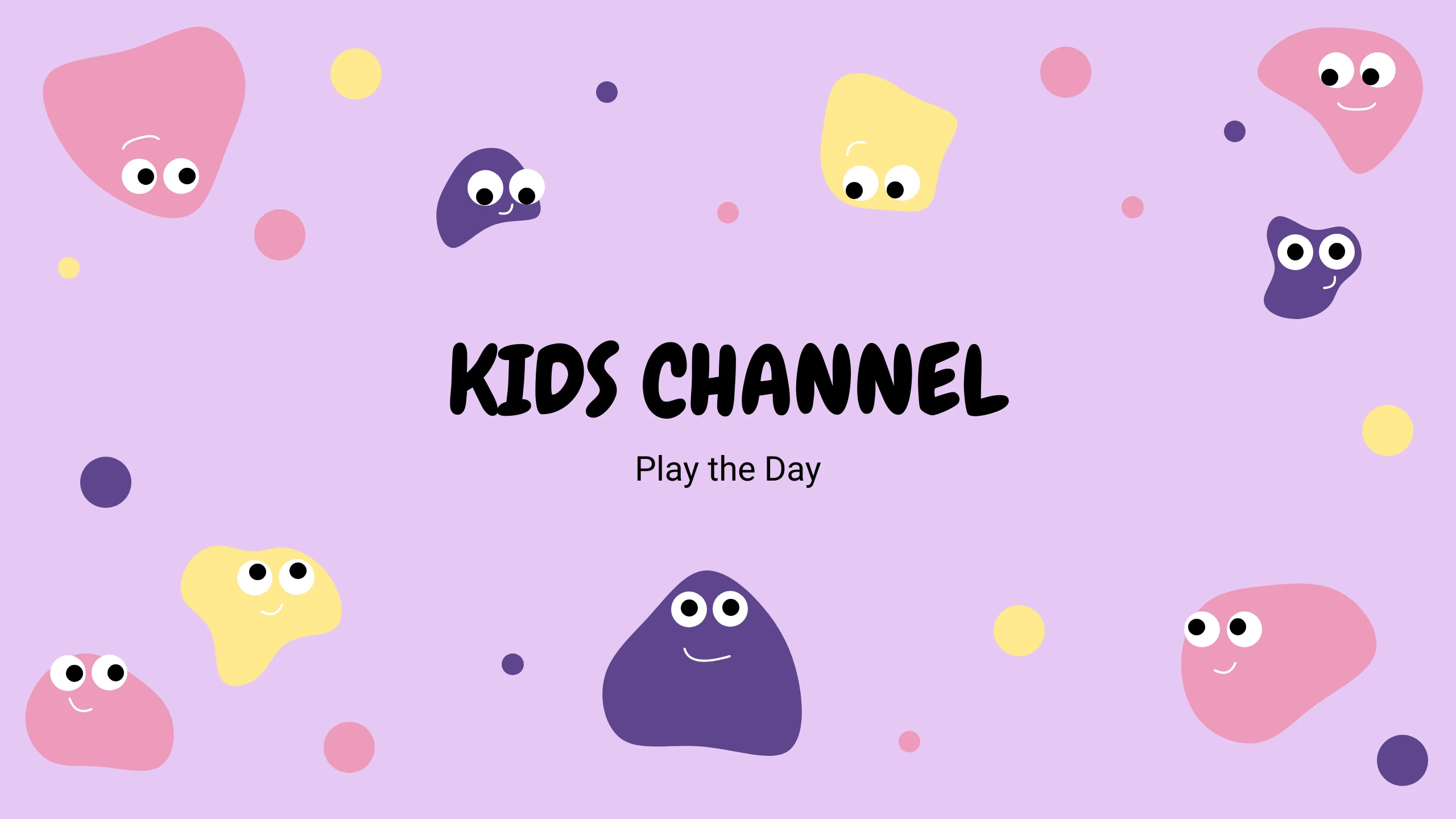 2560x1440 Lilac Kids YouTube Banner