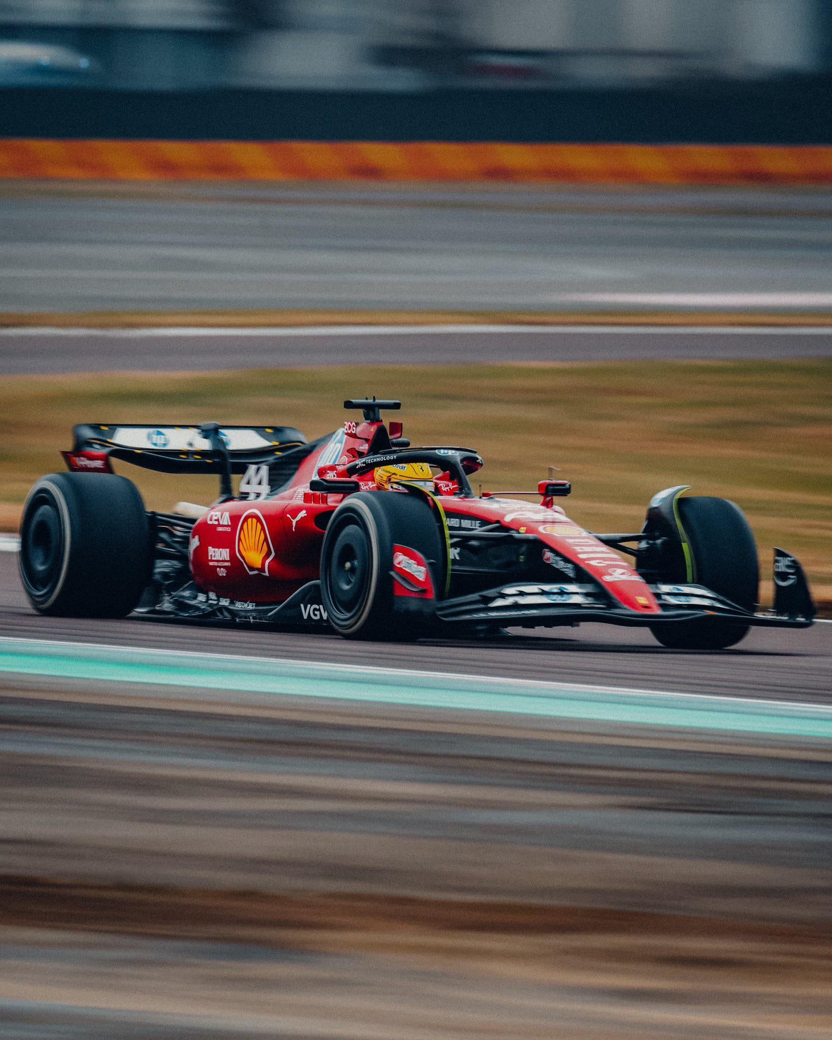 1638x2048 ScuderiaFerrari Lewis Hamilton in a Ferrari