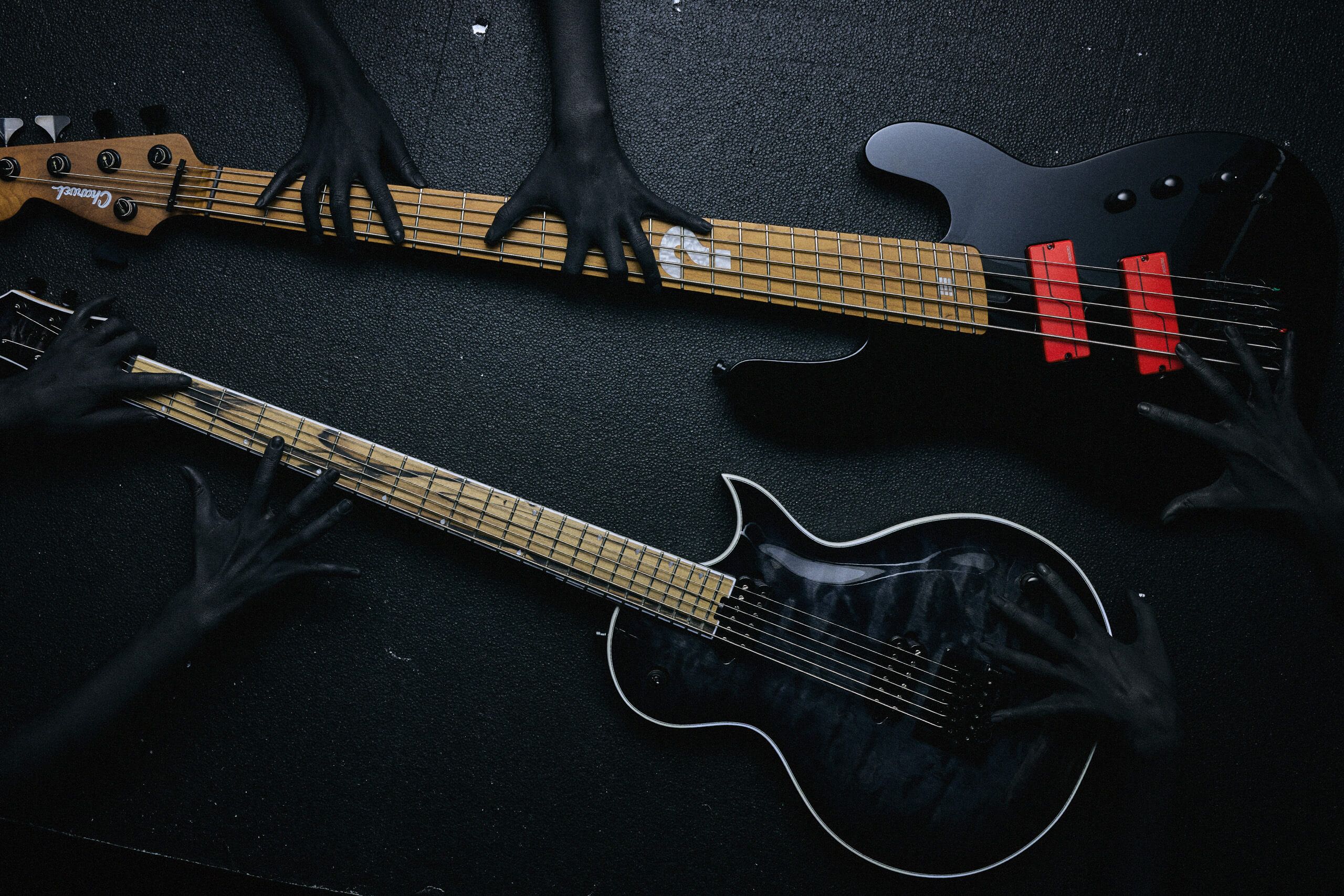 2560x1707 How Jackson and Charvel broke new ground for Sleep Token's double signature models
