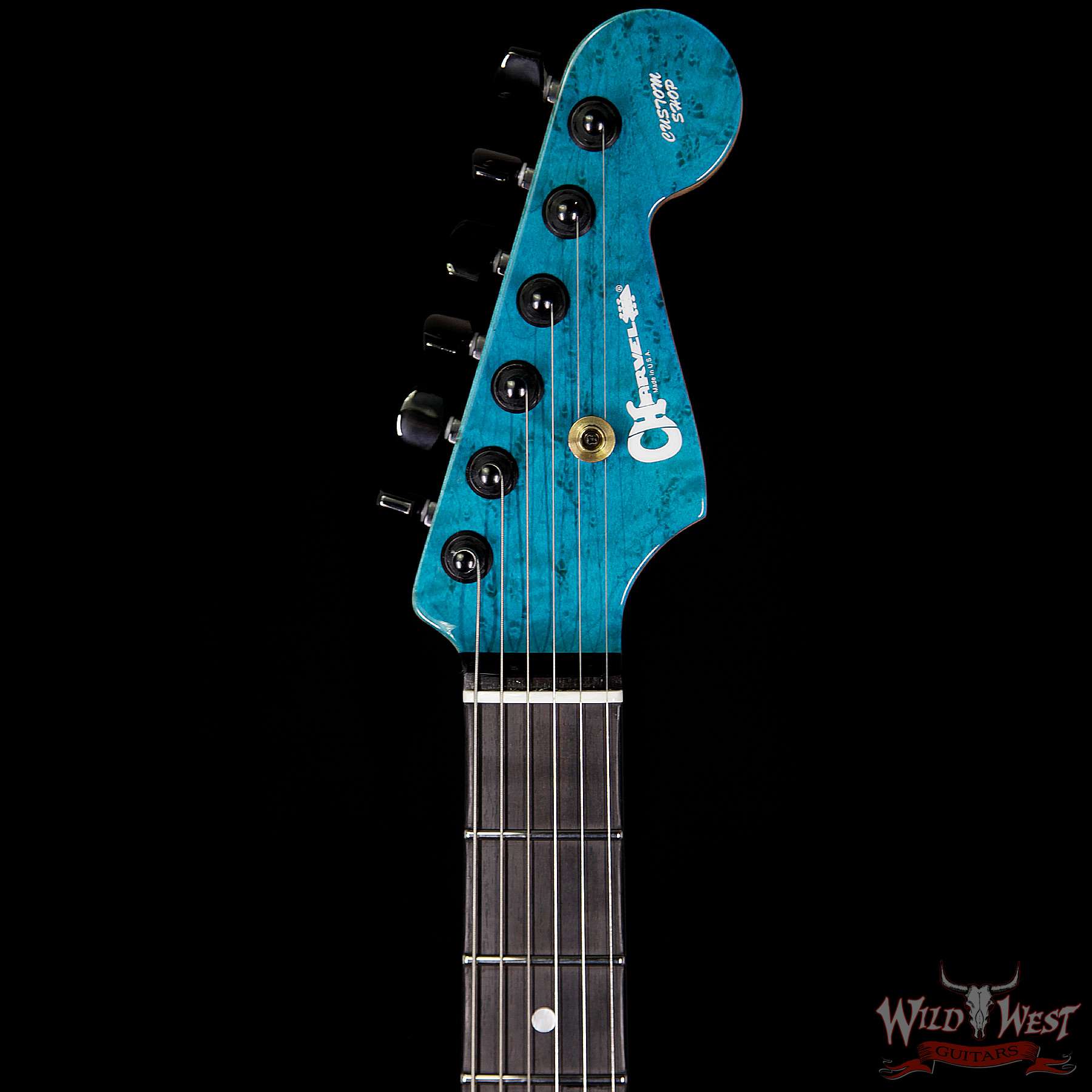 1800x1800 Charvel Custom Shop Wild West 004 Masterbuilt Red Dave San Dimas HH Flame Top Kill Switch Trans Aqua