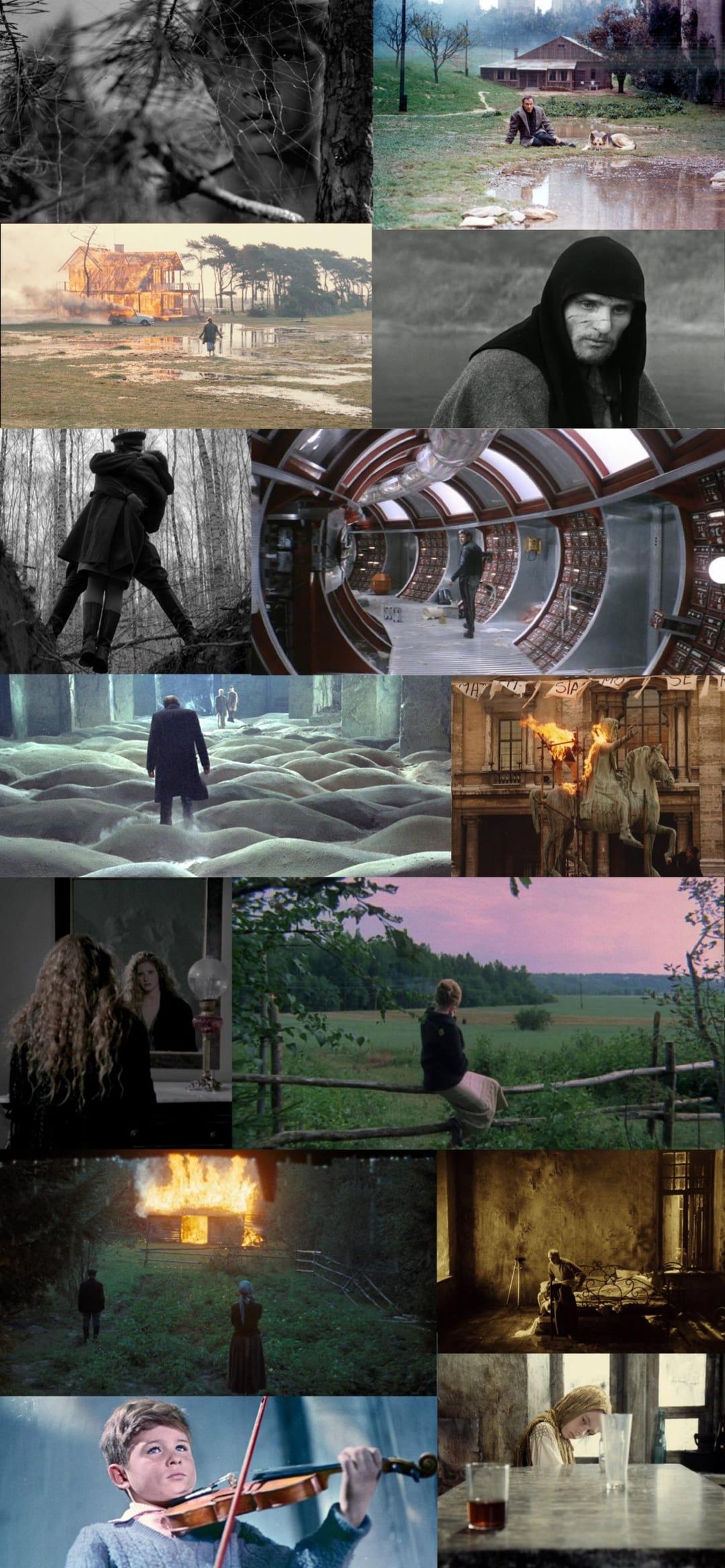 1080x2337 Here's the Tarkovsky iPhone wallpaper. Way too many great stills to choose from, so many favorites aren't included