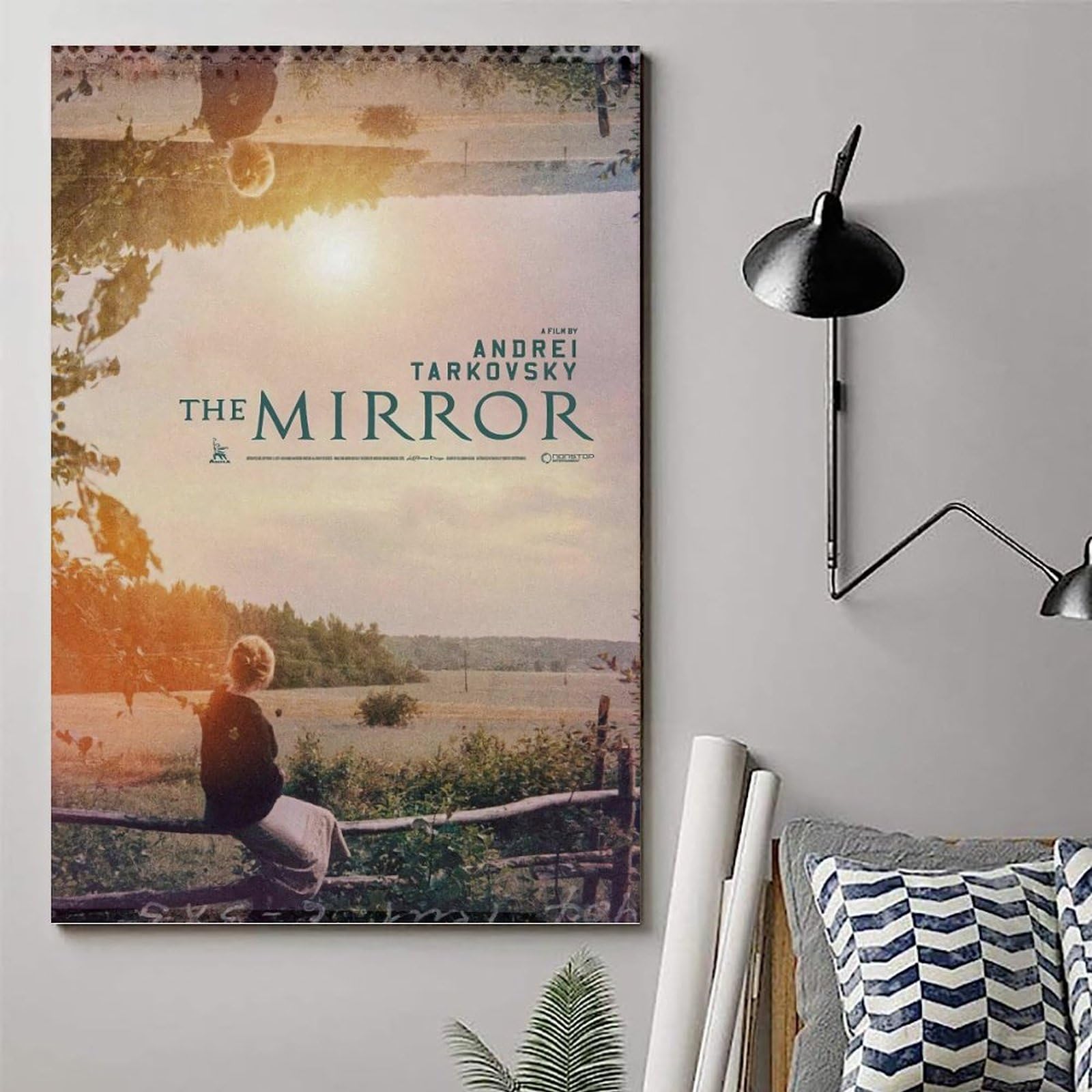 1600x1600 YRAEYWAER Mirror By Andrey Tarkovsky（1） Posters Aesthetic Decor Living Modern Family Bedroom Bedroom Living Room Wall Art Decoration Poster 24x36inch(60x90cm) Unframe Style : Amazon.ie