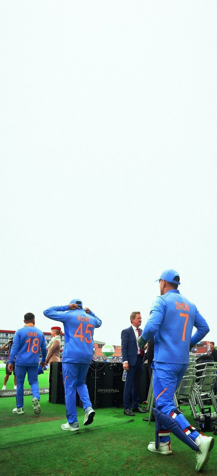 736x1609 Virat, Rohit and Ms dhoni
