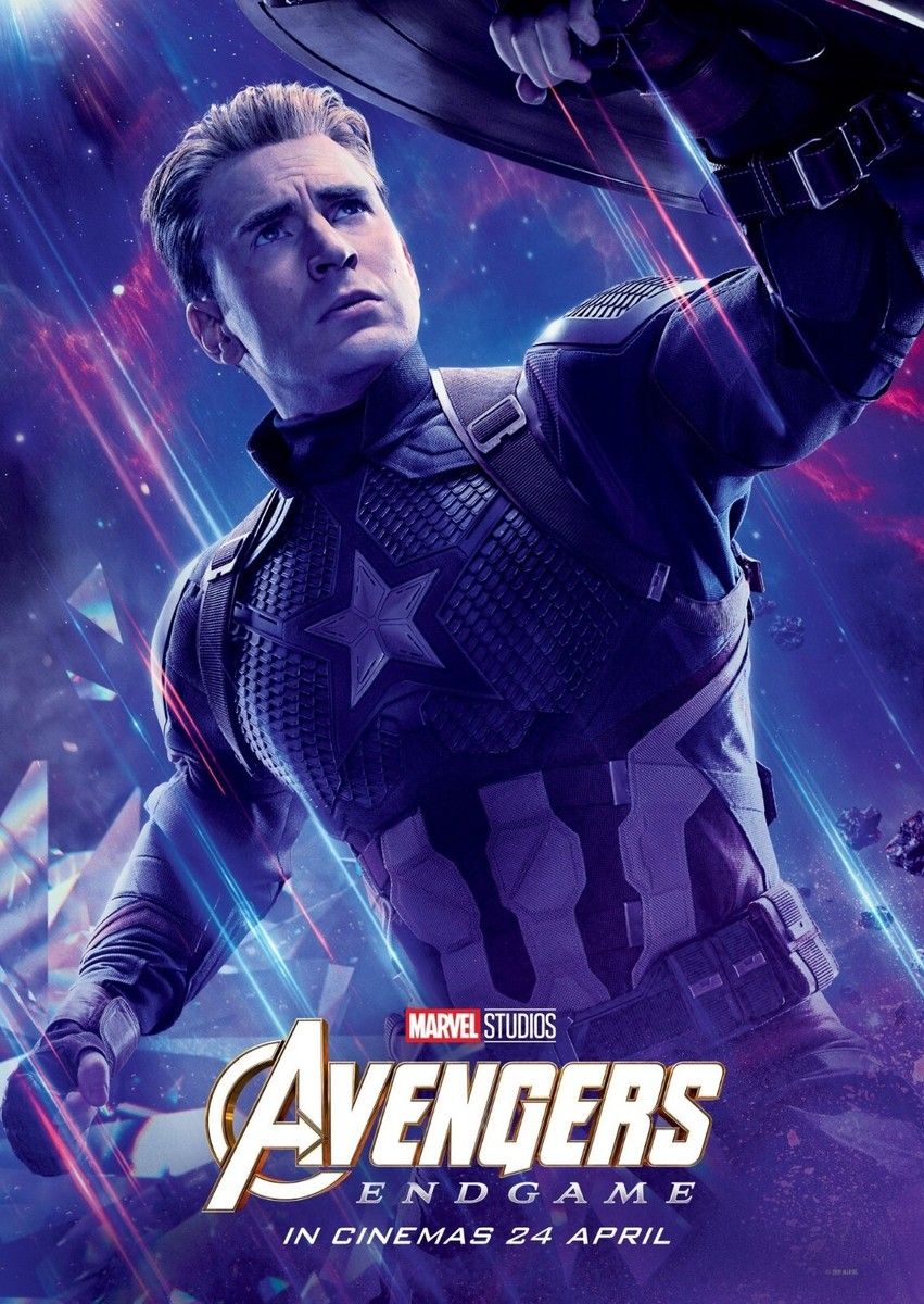 851x1200 Marvel The Avengers Endgame War Poster 11X17 Captain America