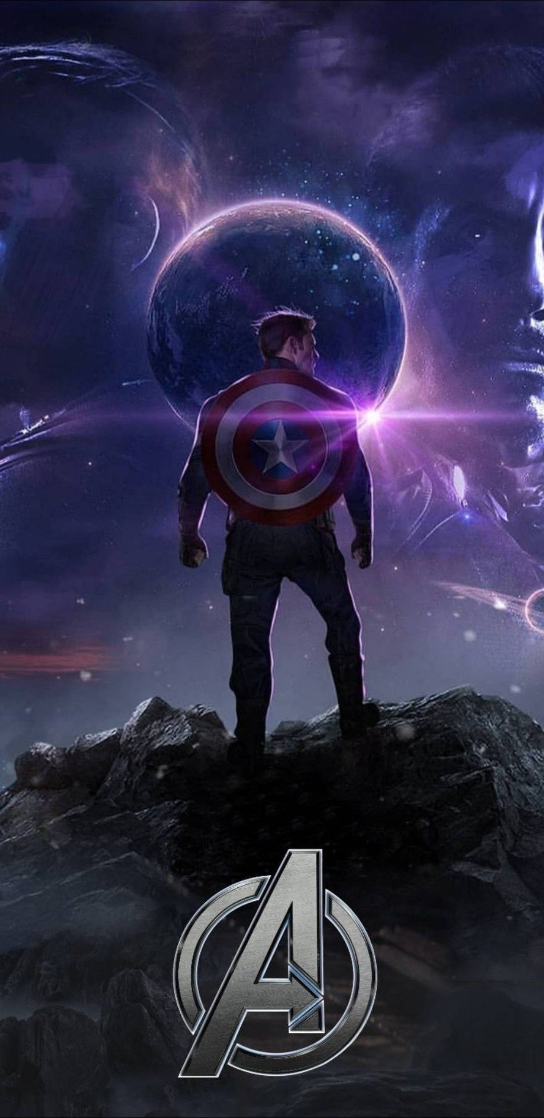 1080x2220 Captain America Endgame HD iPhone Wallpaper