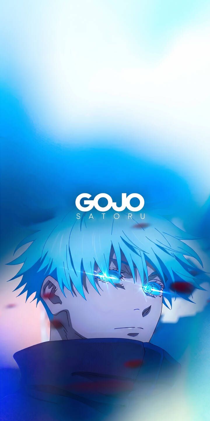 720x1440 Satoru Gojo Blue Power Wallpaper