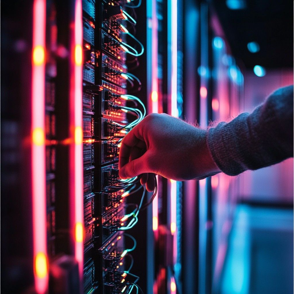 1024x1024 Download Data Center Maintenance Image, Server, Data