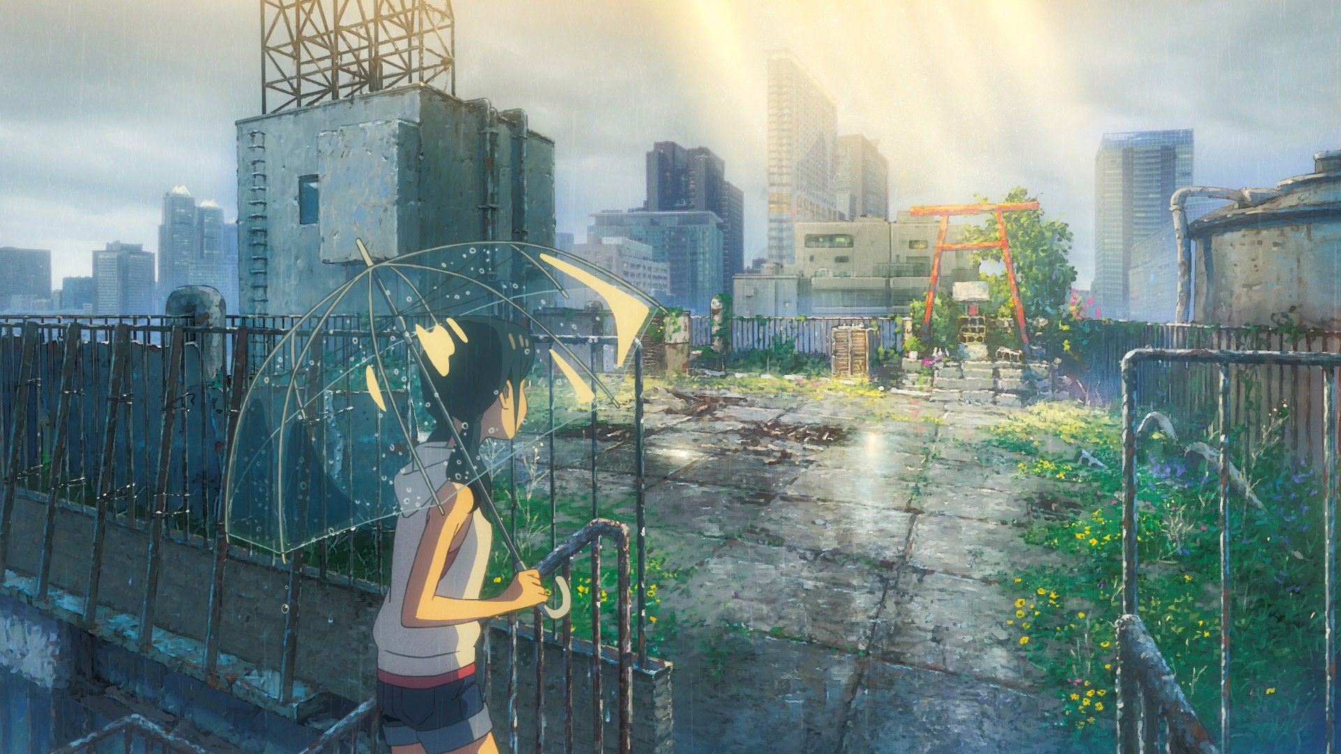 1920x1080 Les enfants du temps (critique) suite spirituelle de Your Name (Makoto Shinkai)