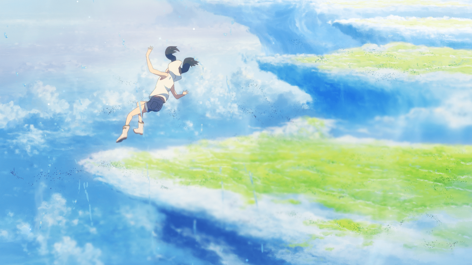 1920x1080 Les Enfants du Temps : Shinkai a changé le monde