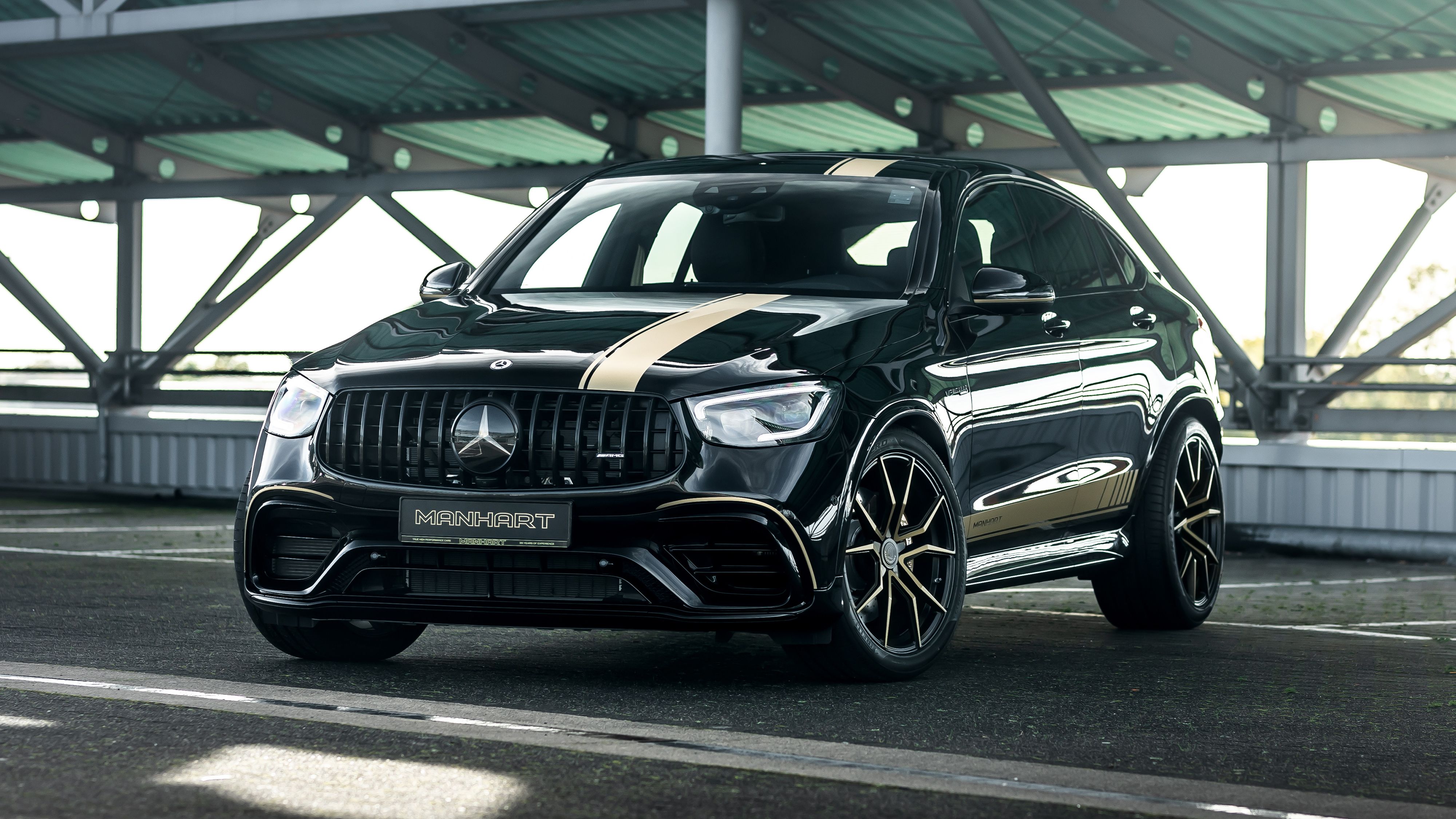 4000x2250 Manhart GLR 700 Mercedes AMG GLC 63 S Coupé 2021 HD, 4K Car Wallpaper