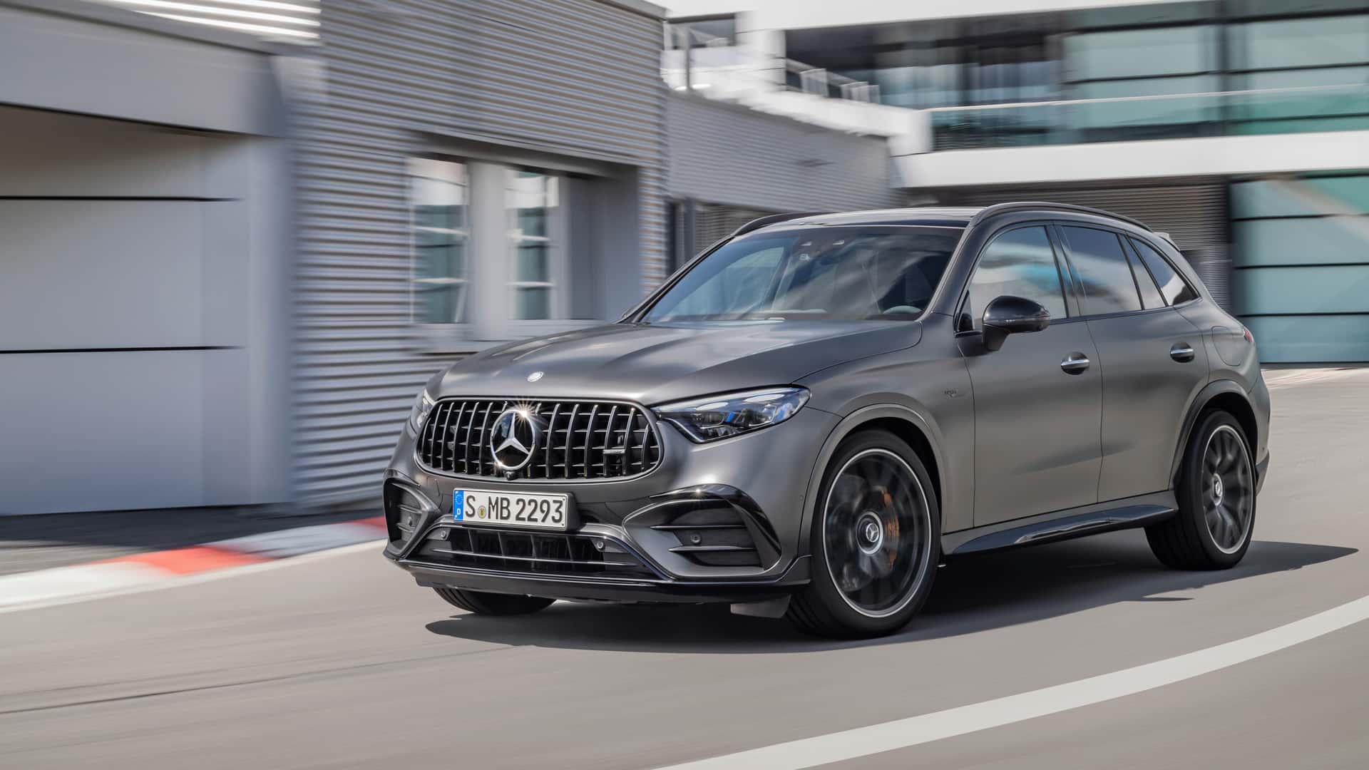 1920x1080 Mercedes AMG GLC 43 And GLC 63 S E Performance Debut With Four Cylinder Power