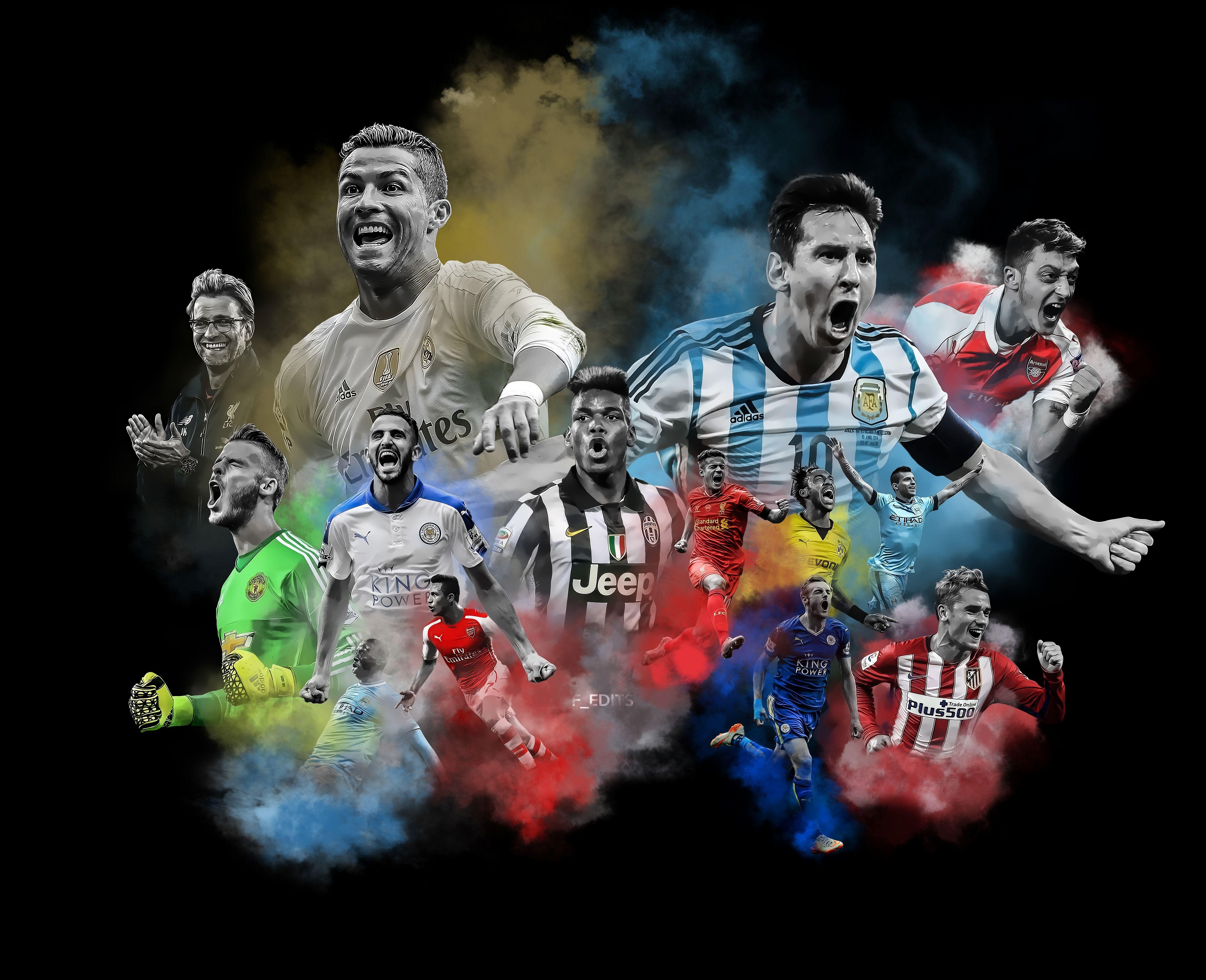 Download wallpaper wallpaper, sport, Cristiano Ronaldo, football, Lionel  Messi, legends, Ronaldo, Zinedine Zidane, section sports in resolution  1024x1024
