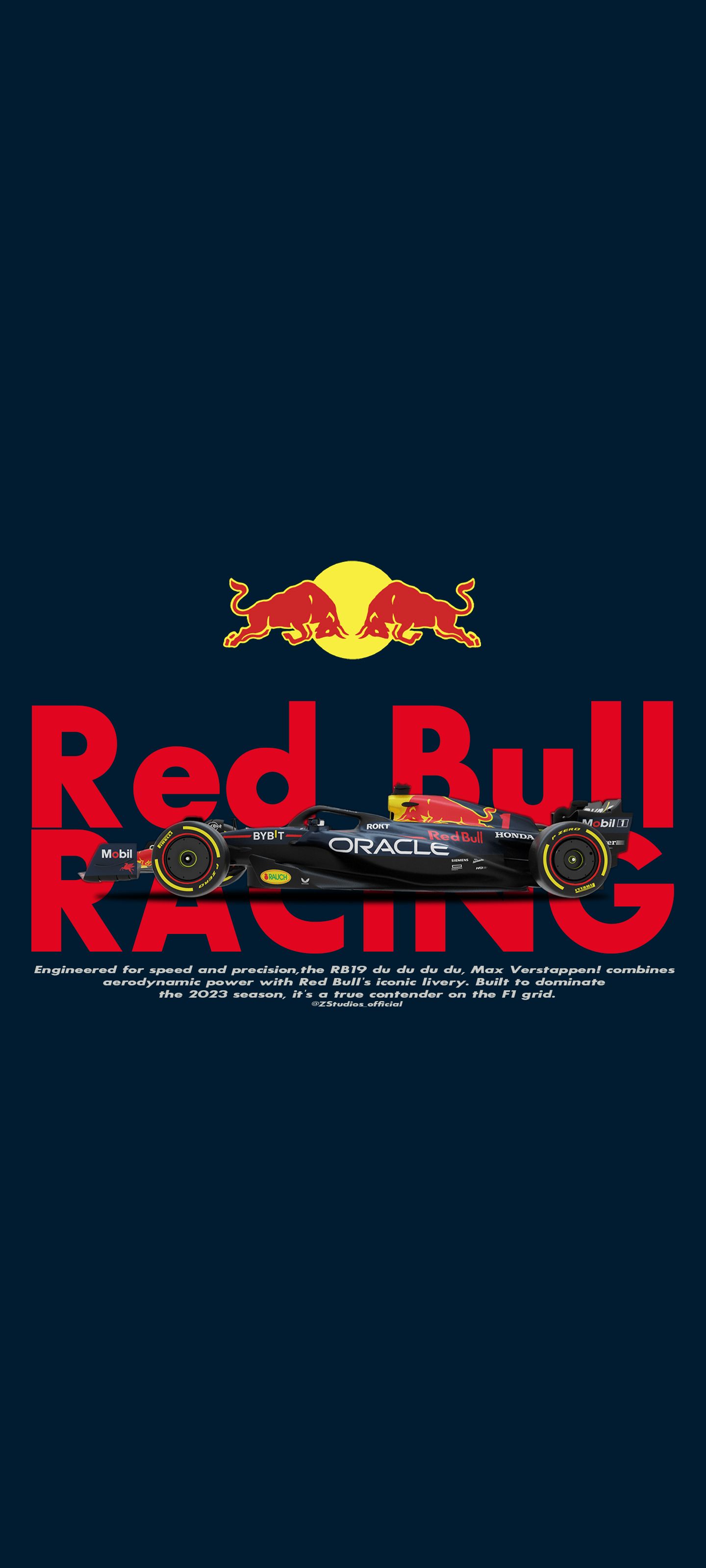 1440x3200 The Art of Speed: RB19 Wallpaper Set