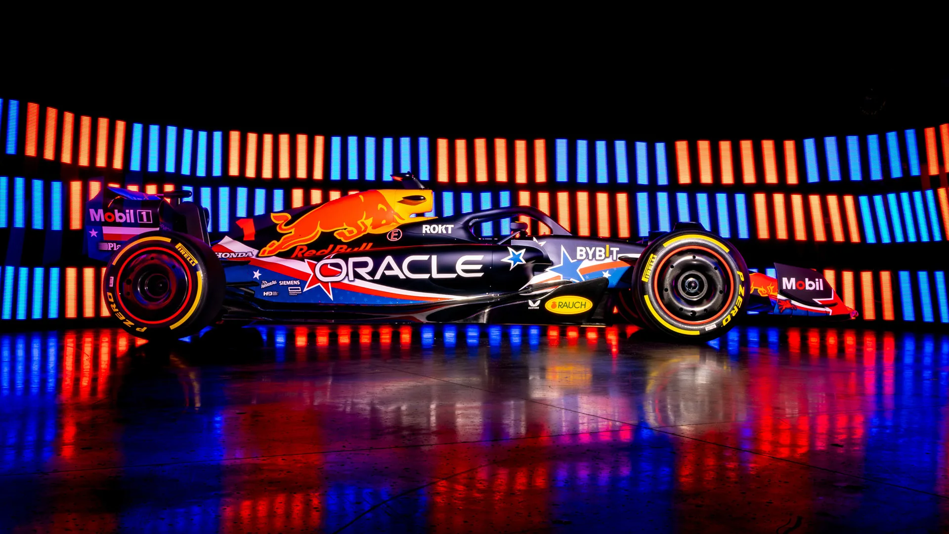 1920x1080 Red Bull Reveal Fan Designed Stars And Stripes Livery For United States Grand Prix. Formula 1®