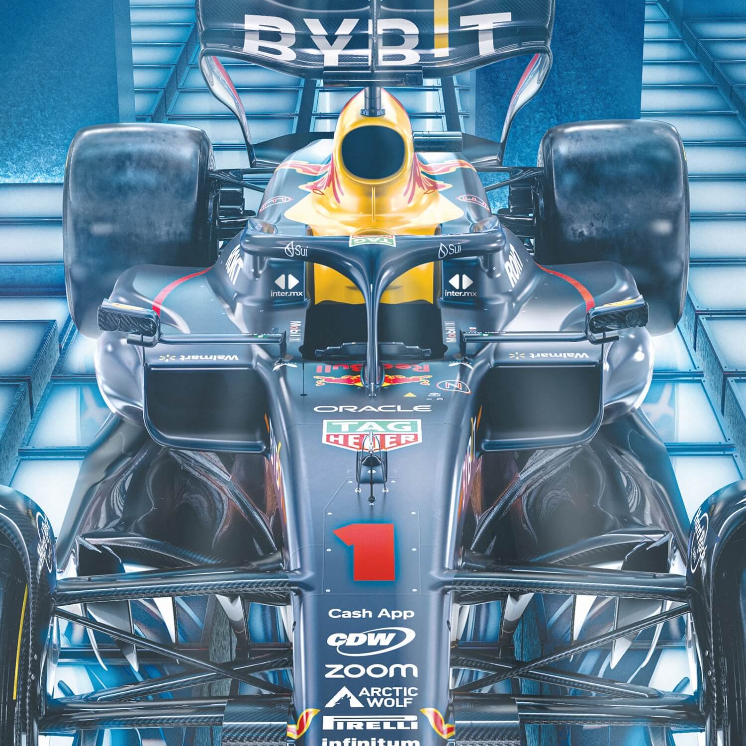 1500x1500 Oracle Red Bull Racing RB19 The Most Successful F1® Car Ever. Red Bull Poster