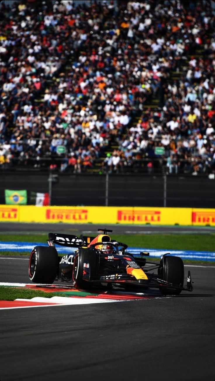 736x1305 Red Bull Racing Car on Track. Rb19 red bull wallpaper, Max verstappen rb18 wallpaper, Red