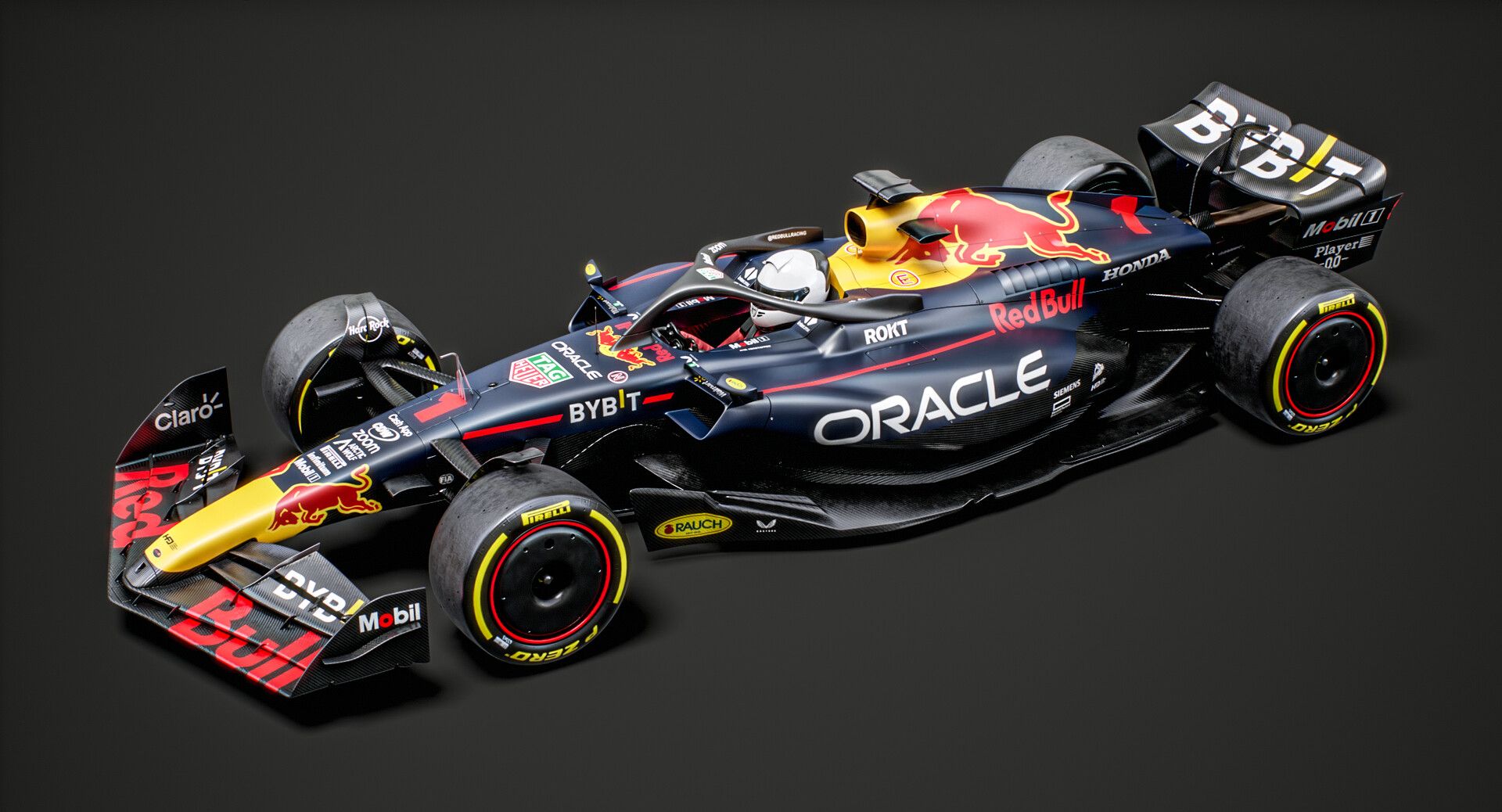 1920x1038 OpticalDreamSoft Bull Racing F1 RB19 Formula 1 Season 2023 Race Car Low Poly Game Ready PBR 3D Model