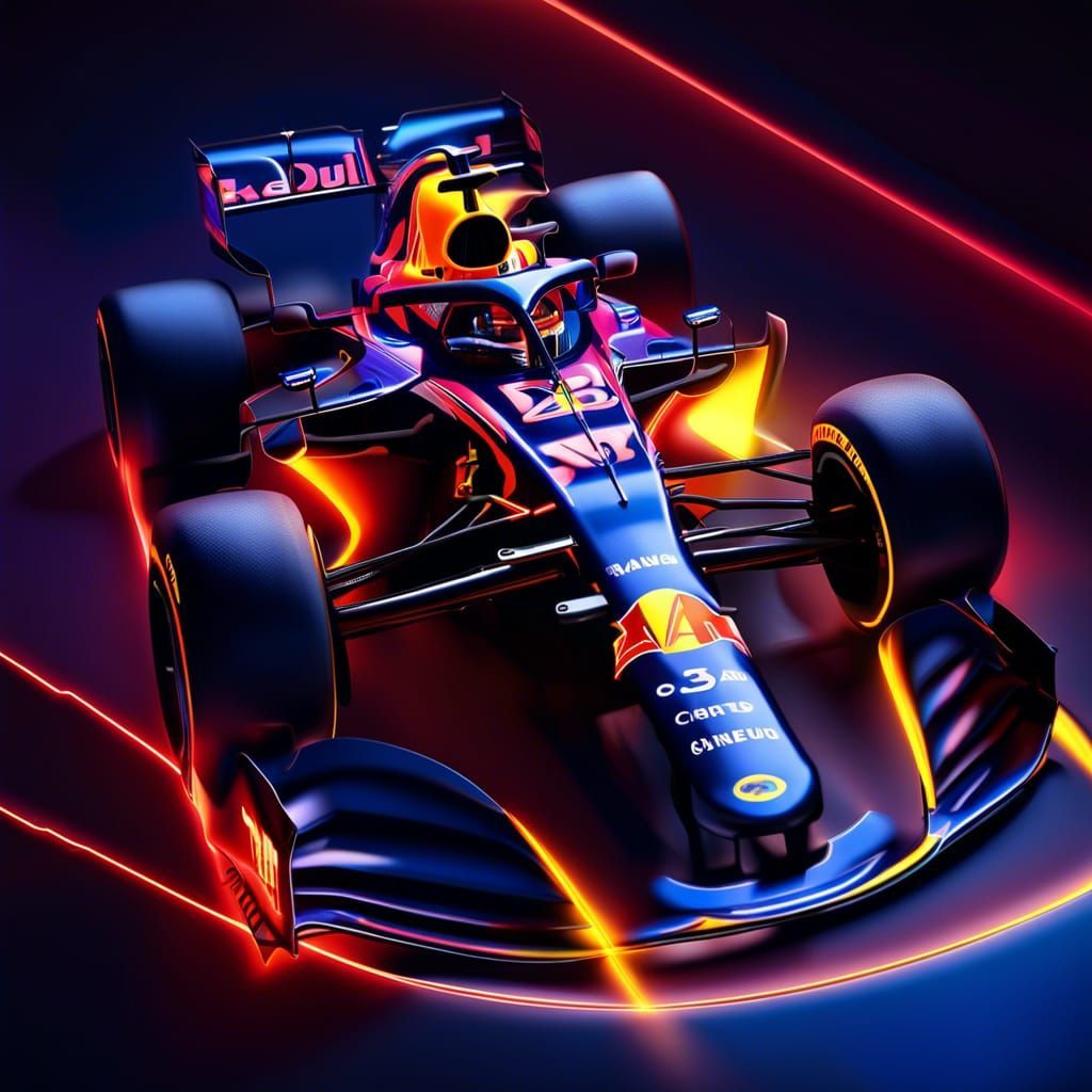 1024x1024 Red Bull Racing RB19 Wallpaper