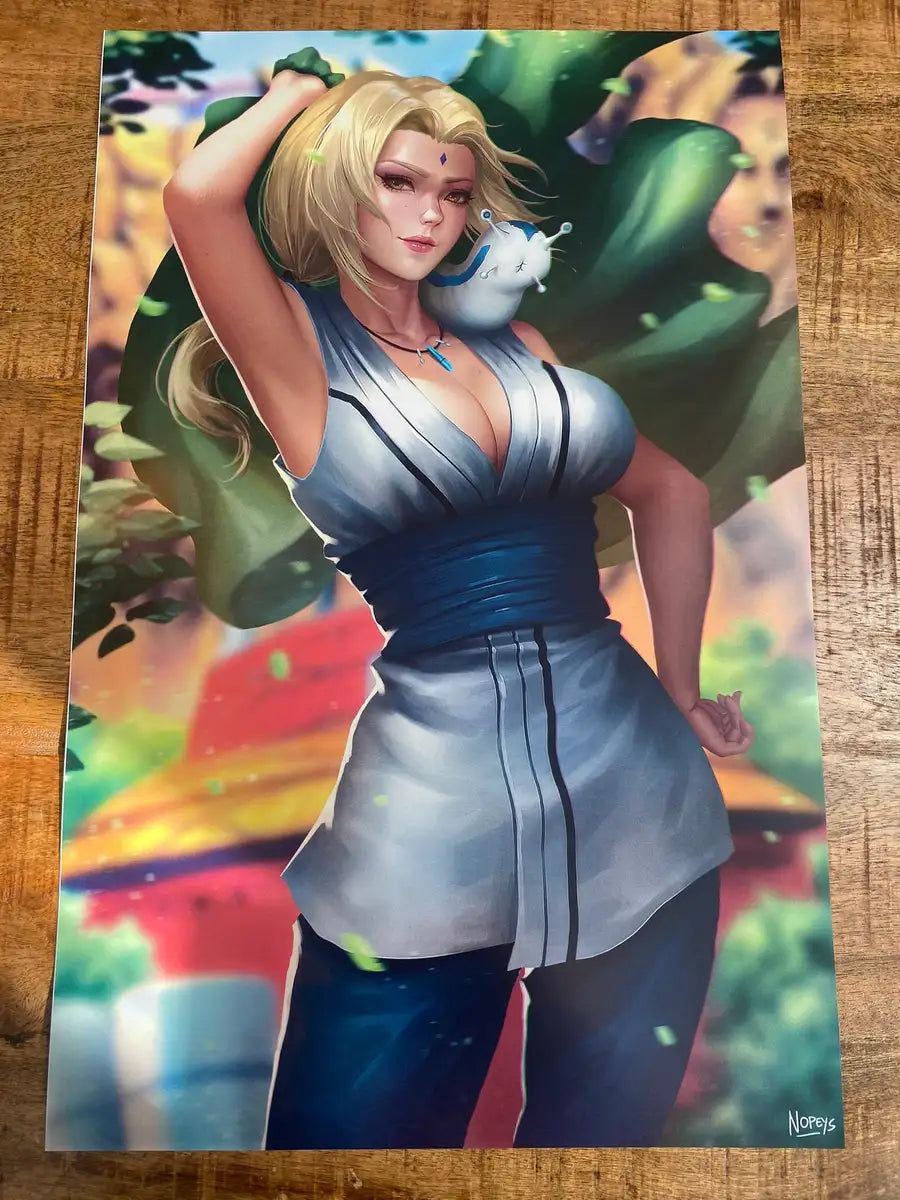 900x1200 Tsunade Wall Art. Naruto Acrylic, Canvas, Metal Prints