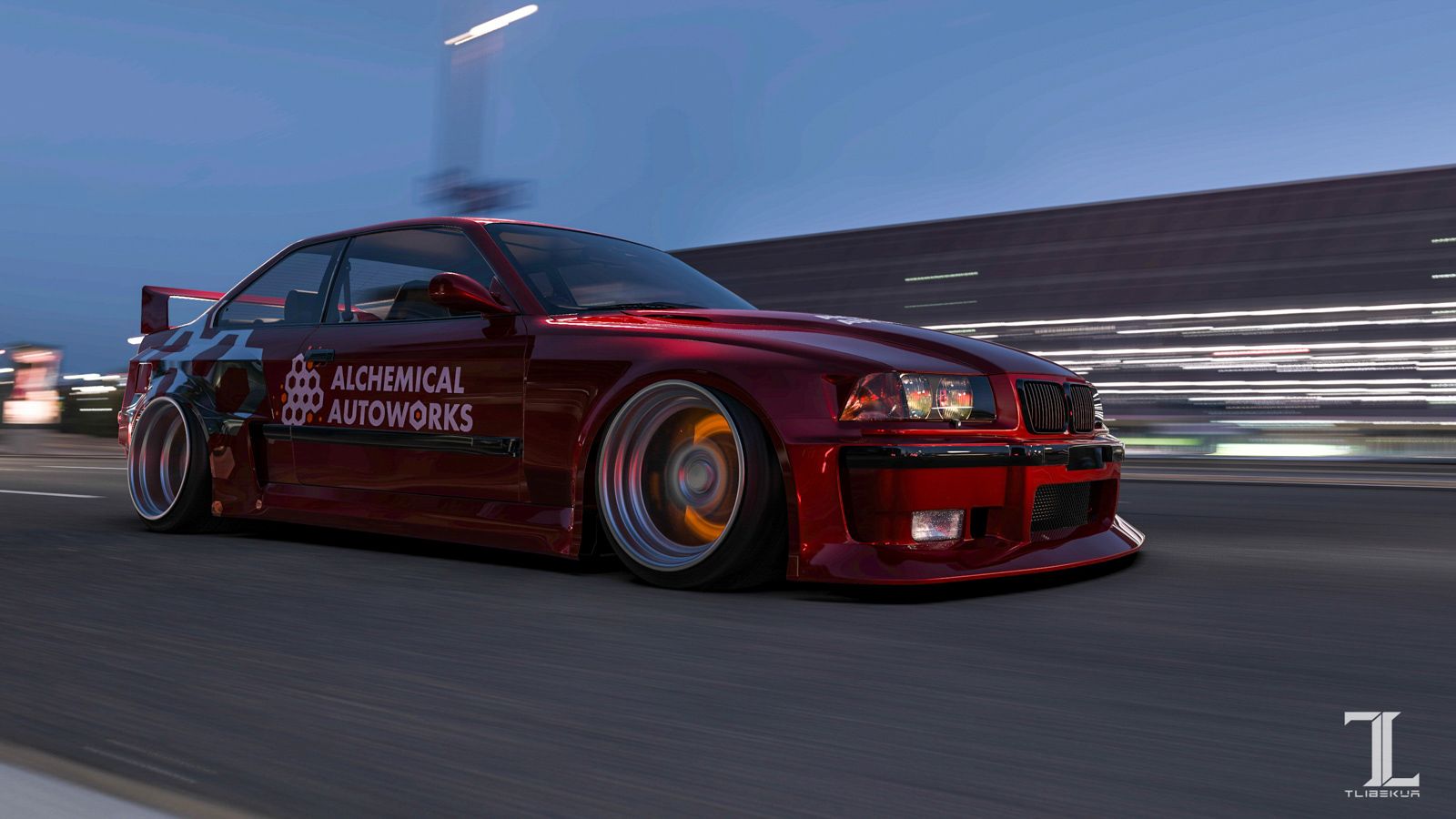1600x900 BMW E36 Tornado (2). Image - Behance
