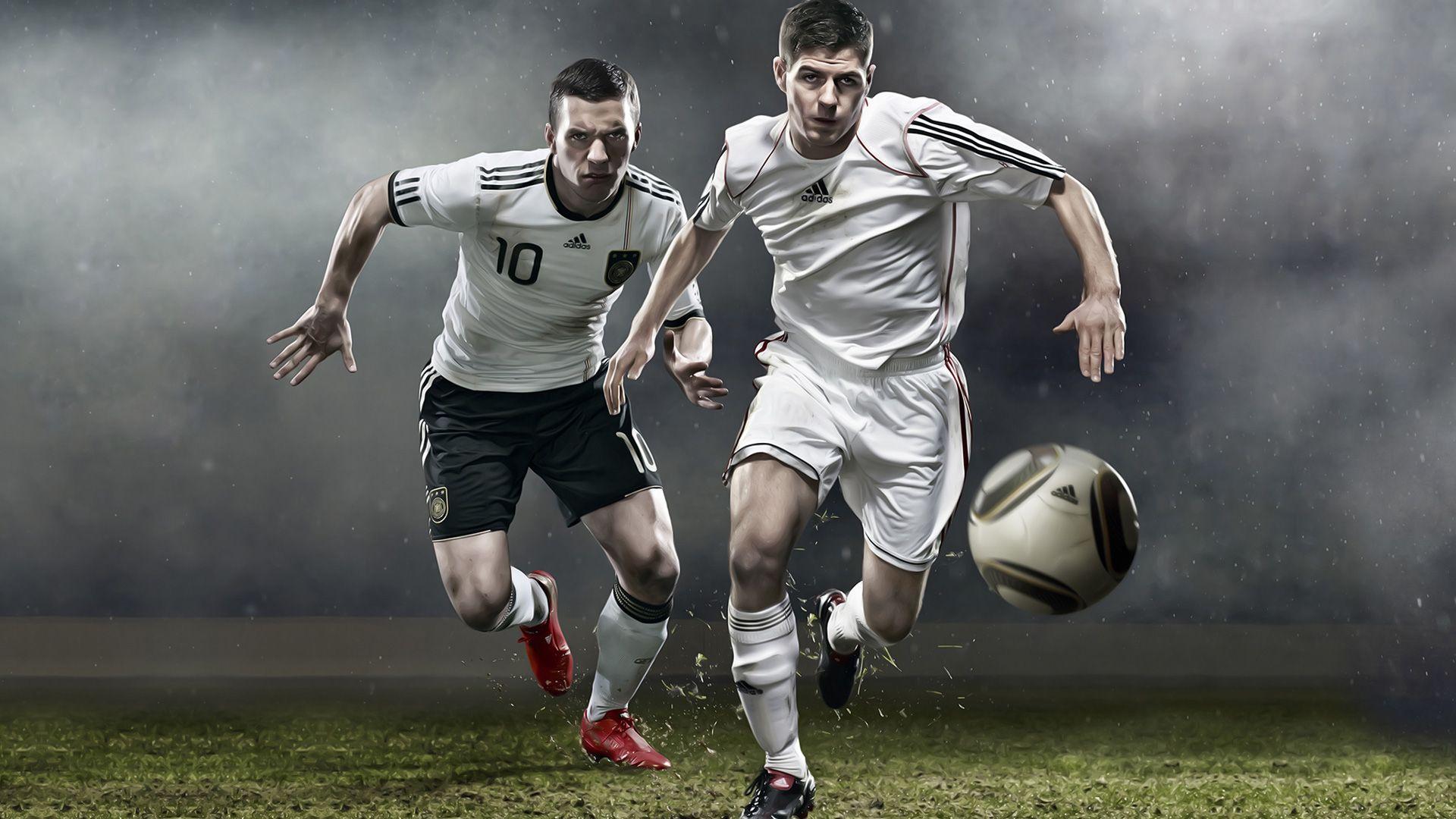 1920x1080 Soccer Players Wallpaper Wallpaper Of Soccer Players Playing Image HD HD Wallpaper