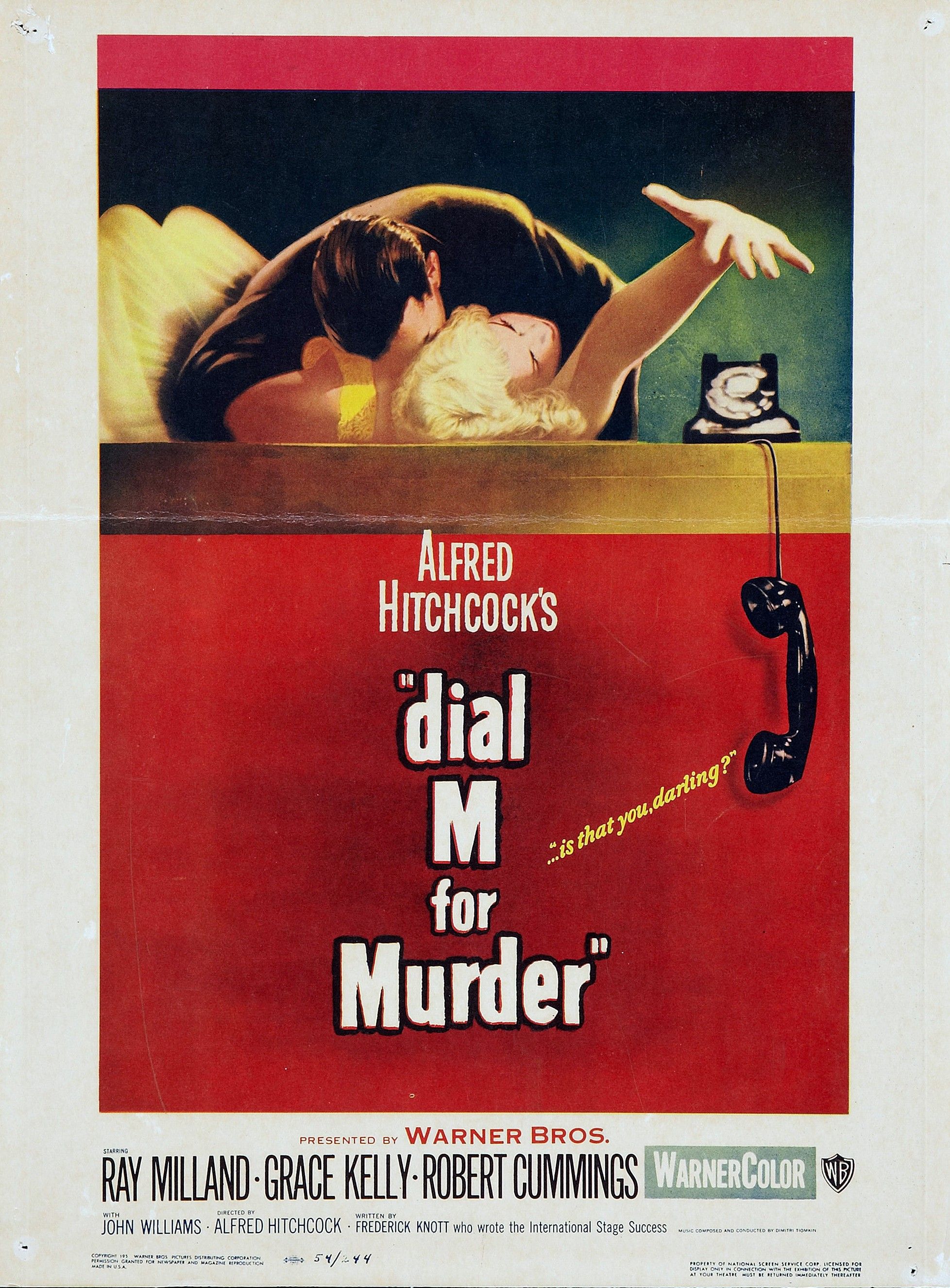 1956x2651 Dial M for Murder (1954)
