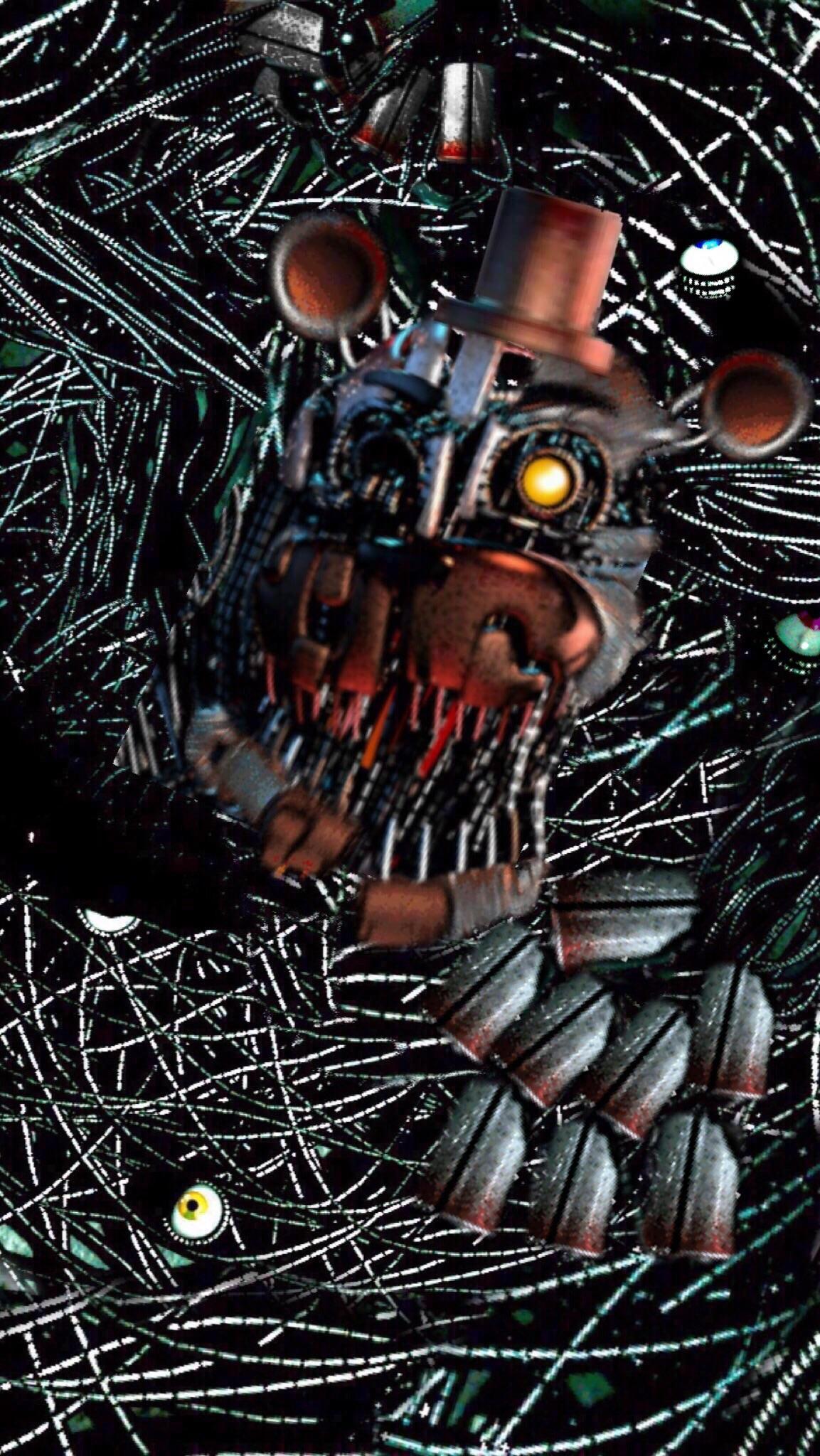 1153x2048 Molten Freddy IPhone Wallpaper