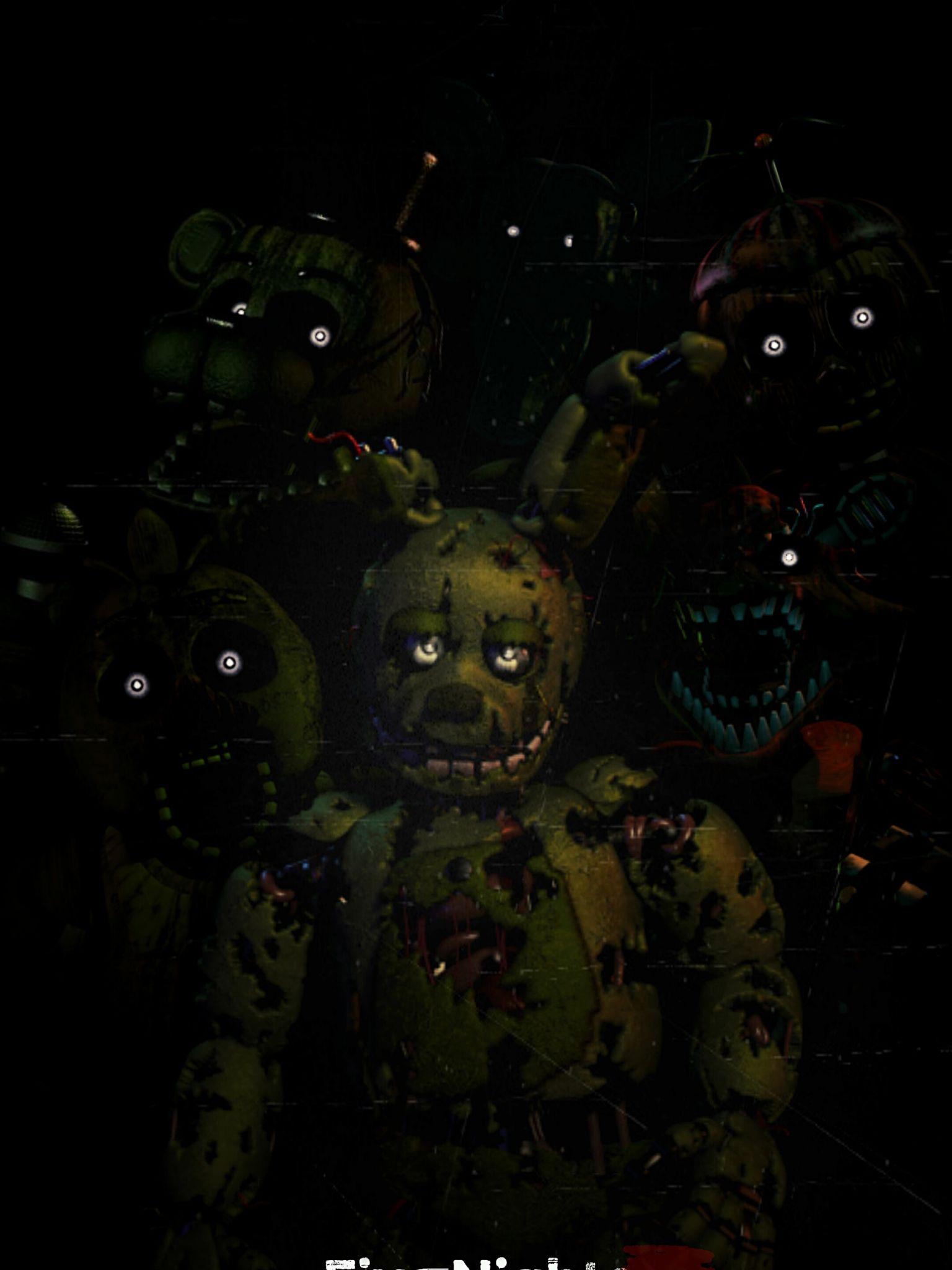 Five Nights at Freddys Wallpaper 4K FNAF Survival games 9484