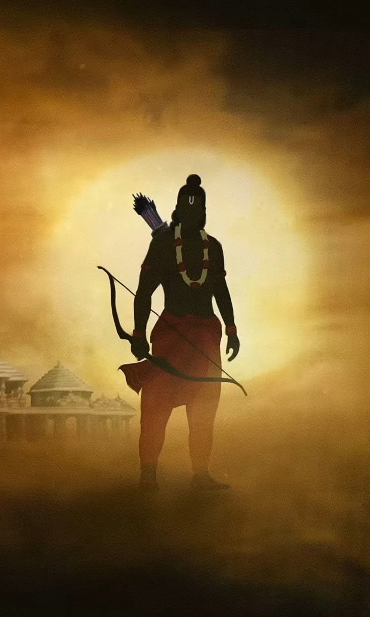 736x1226 Lord Rama HD wallpaper for iOS Android