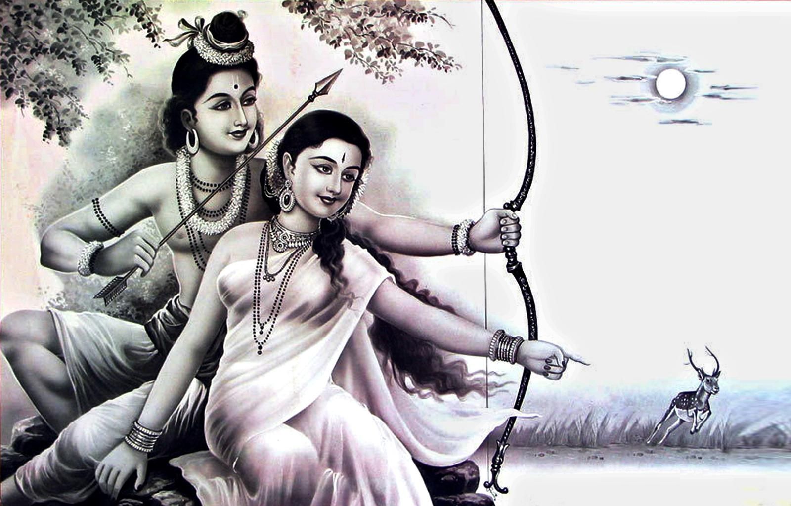 1600x1024 Lord Shri Ram HD Wallpaper