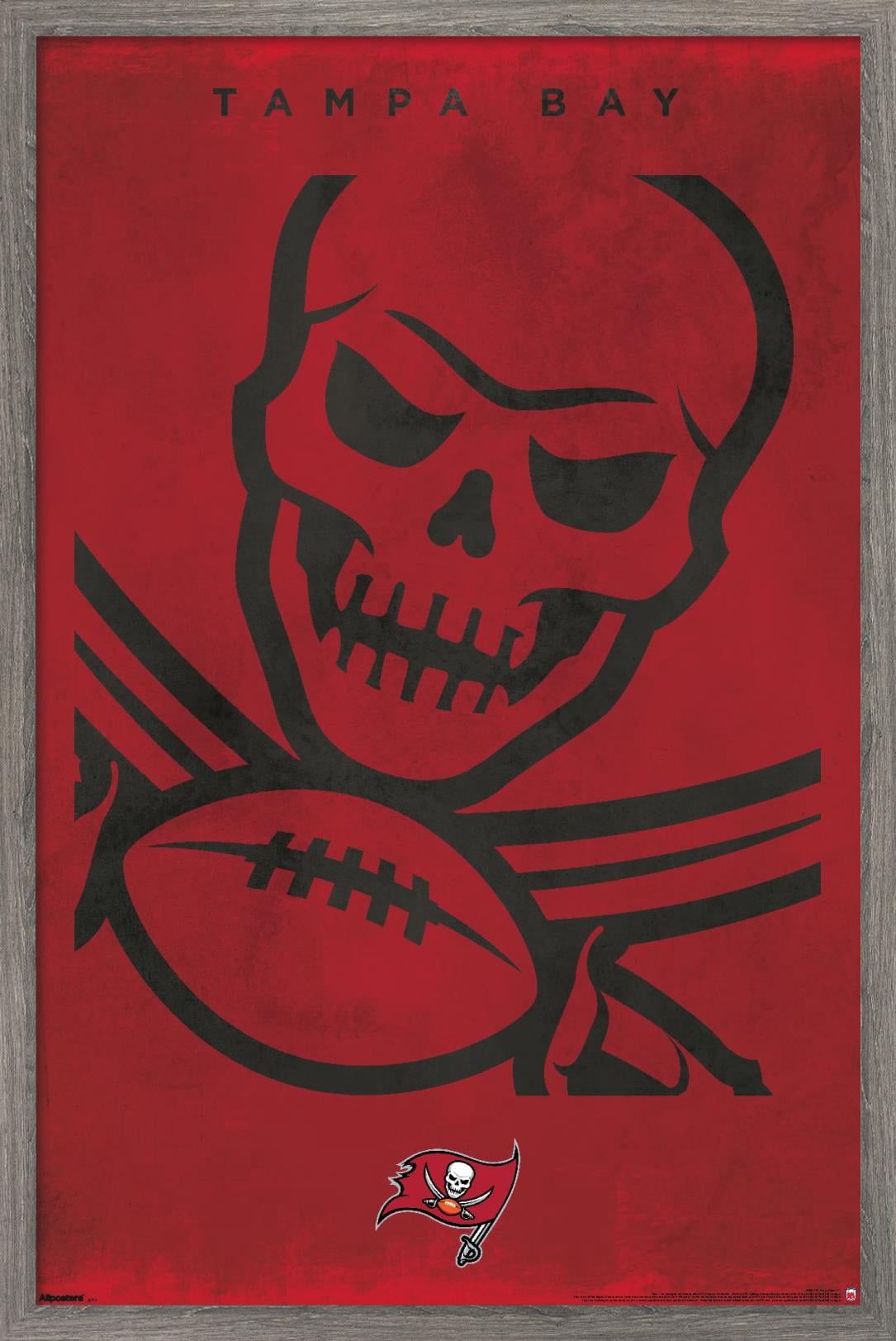 1085x1623 NFL Tampa Bay Buccaneers 25 Wall Poster, 22.375 x 34