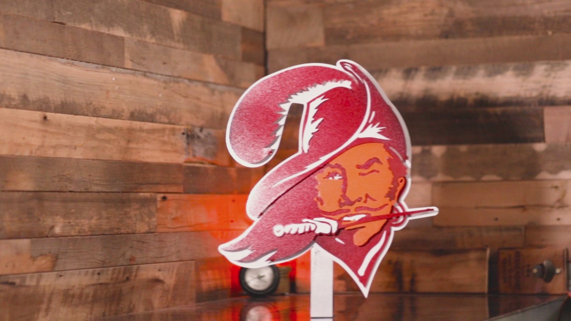 1920x1080 Tampa Bay Buccaneers BUCCO BRUCE 3D Vintage Metal Wall Art Head Art