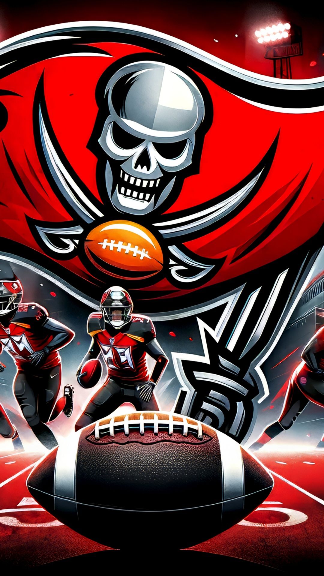 1080x1920 Tampa Bay Buccaneers Wallpaper 4K, NFL team, Super Bowl, Soccer