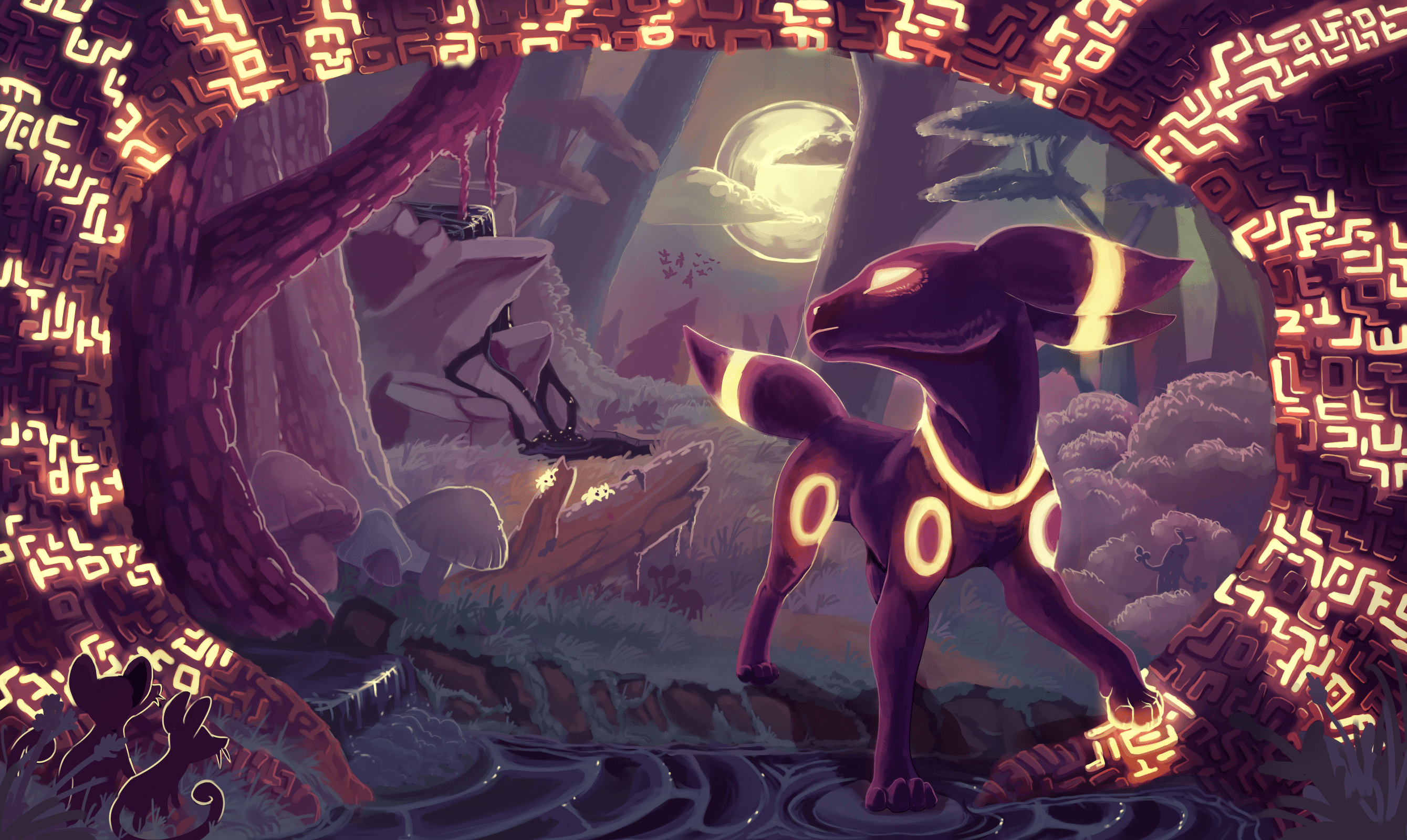 2679x1600 Umbreon (Pokémon) Wallpaper and Background: Free HD Download